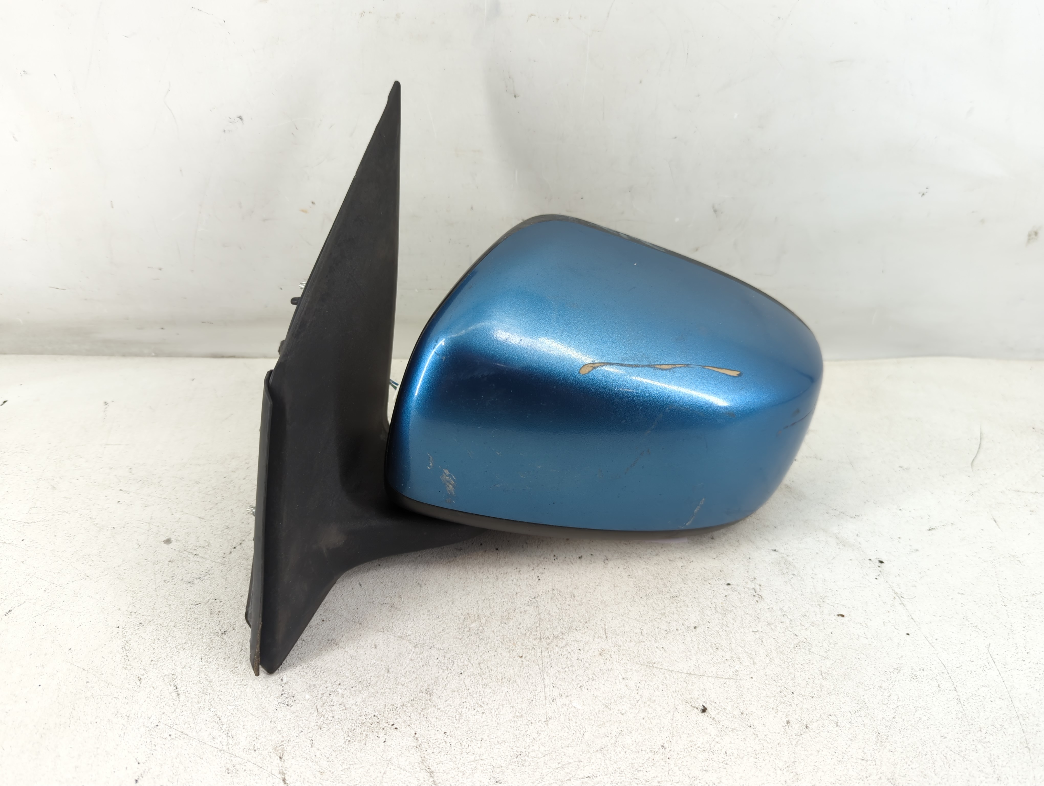 2014-2014 Mitsubishi Mirage Driver Left Side View Power Door Mirror Blue 1055316 - Oemusedautoparts1.com