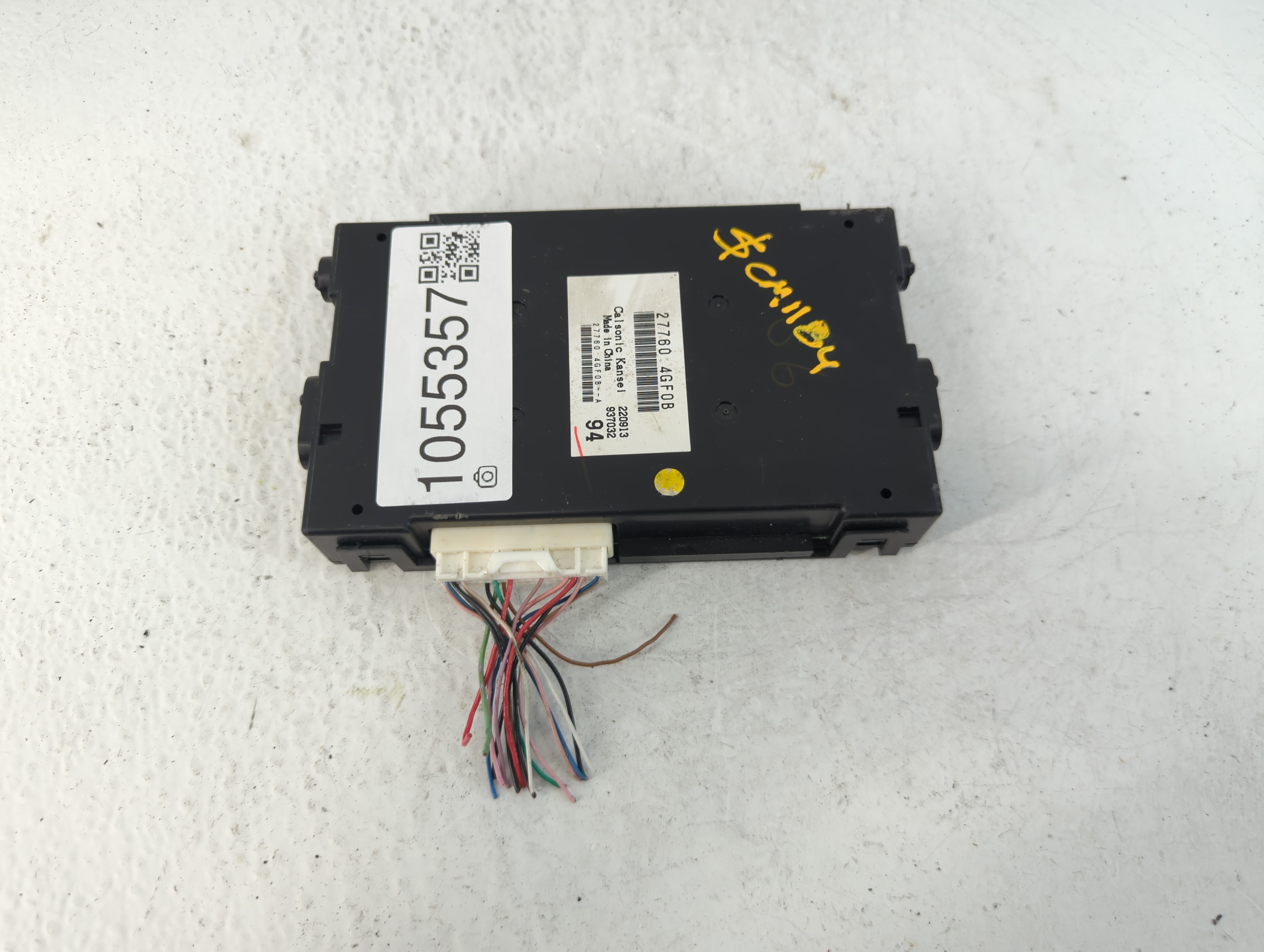 2015 Infiniti Q50 TEMPERATURE CONTROL MODULE 1055357 - Oemusedautoparts1.com