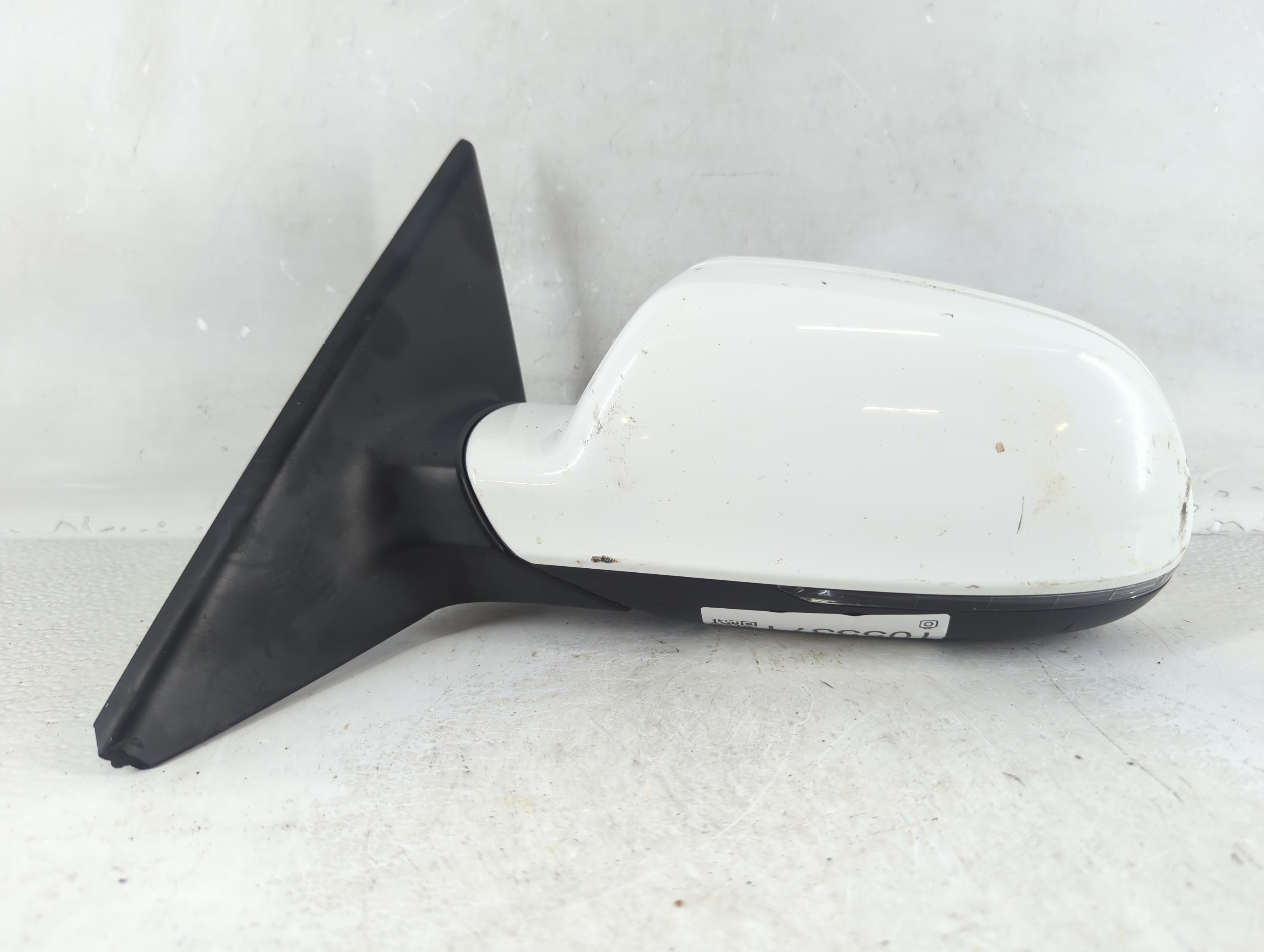 2010-2014 Audi A5 Driver Left Side View Power Door Mirror White 1055371 - Oemusedautoparts1.com