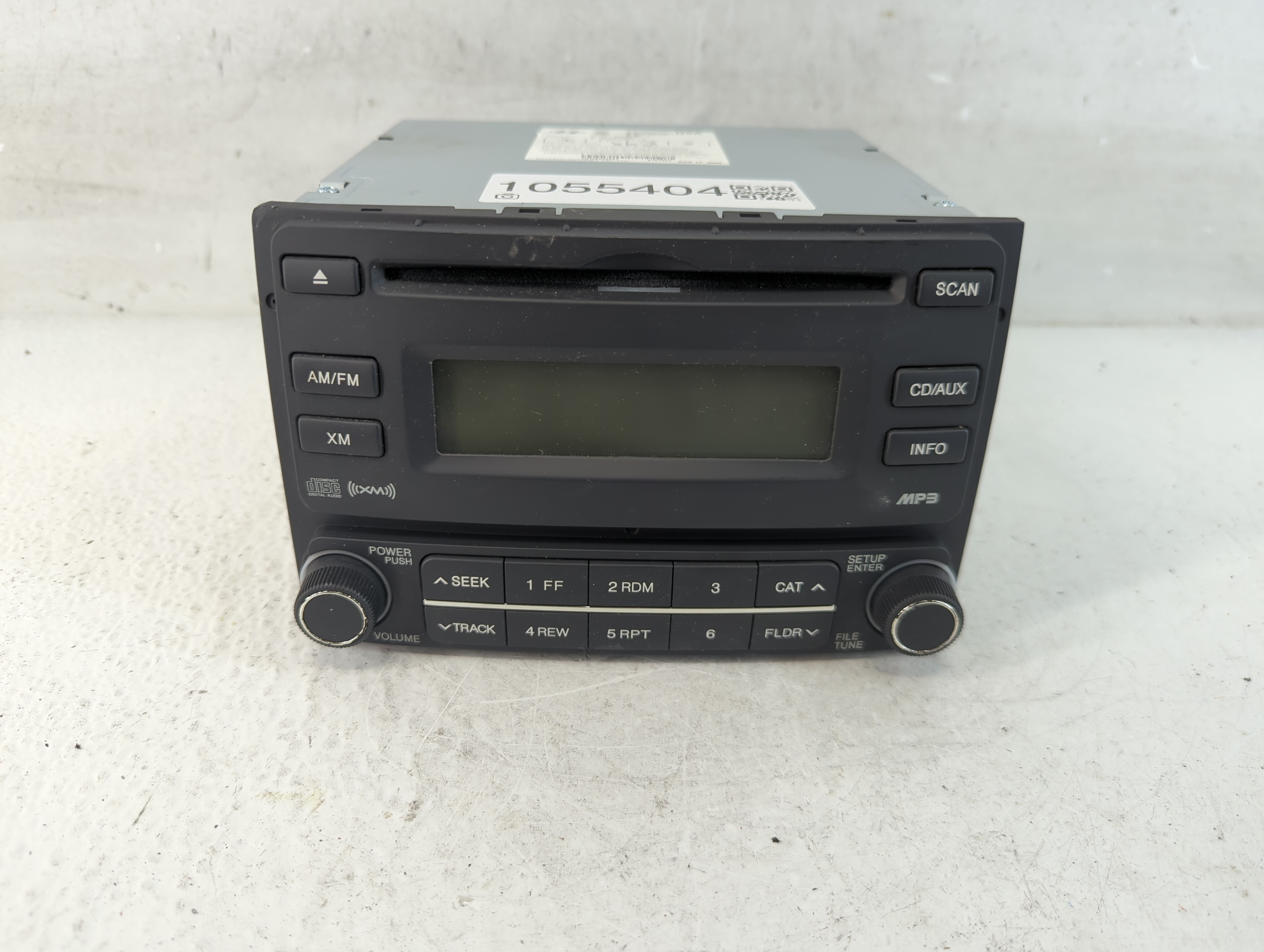 2007-2010 Hyundai Elantra Am Fm Cd Player Radio Receiver 1055404 - Oemusedautoparts1.com