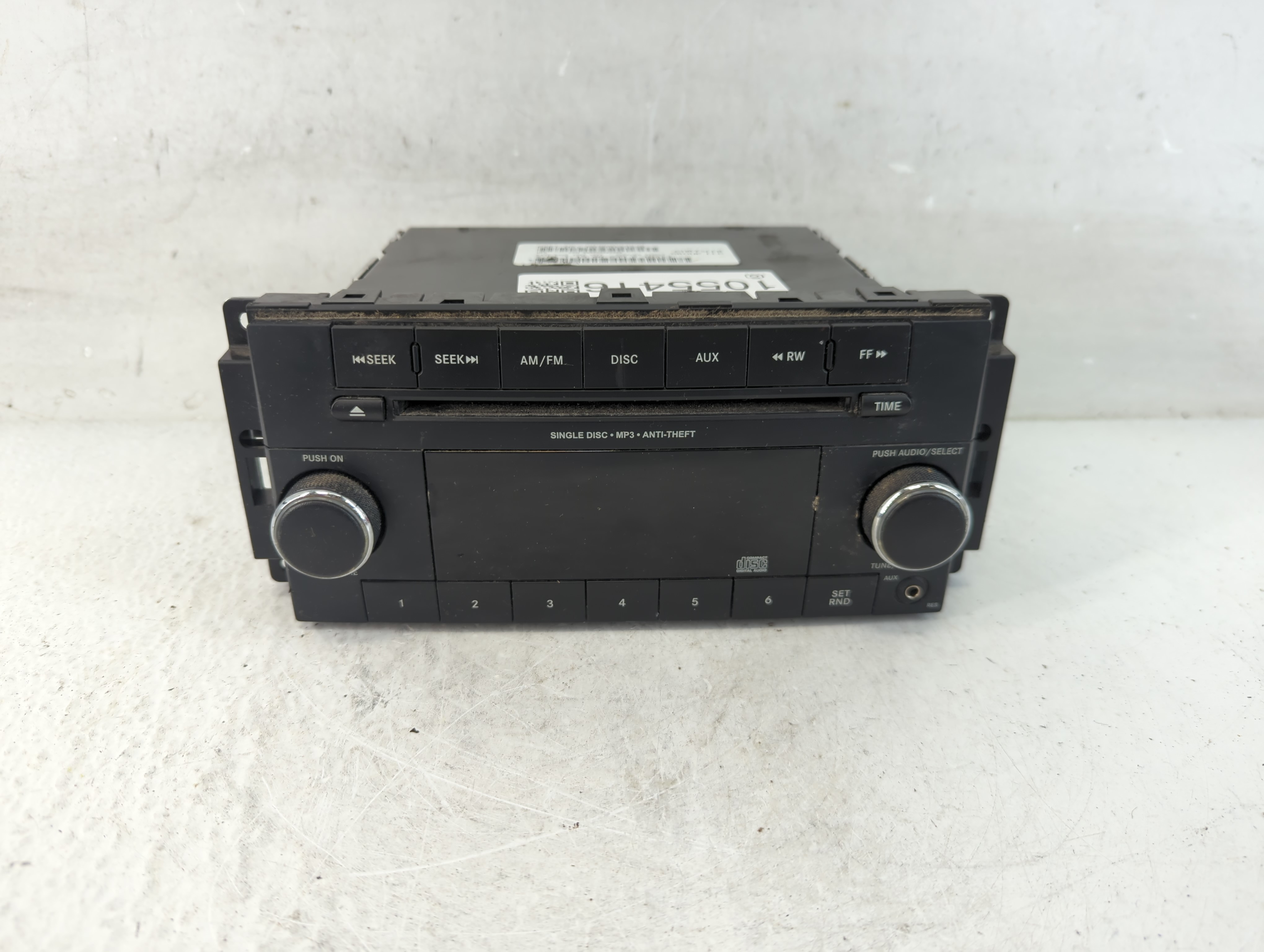 2012-2014 Chrysler 200 Am Fm Cd Player Radio Receiver 1055416 - Oemusedautoparts1.com