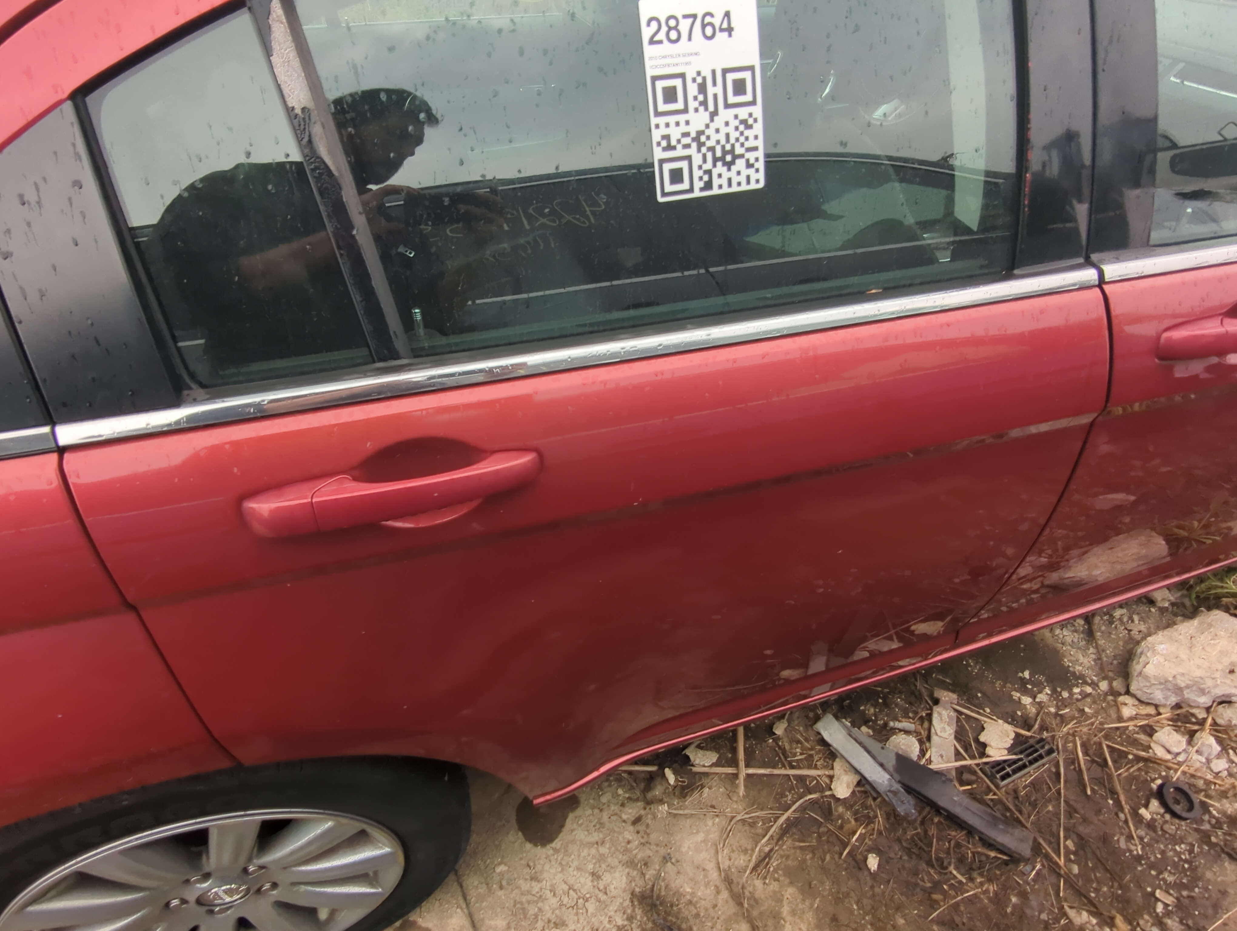 Picture of 2007-2010 Chrysler Sebring Passenger Rear Door Oem 1055577