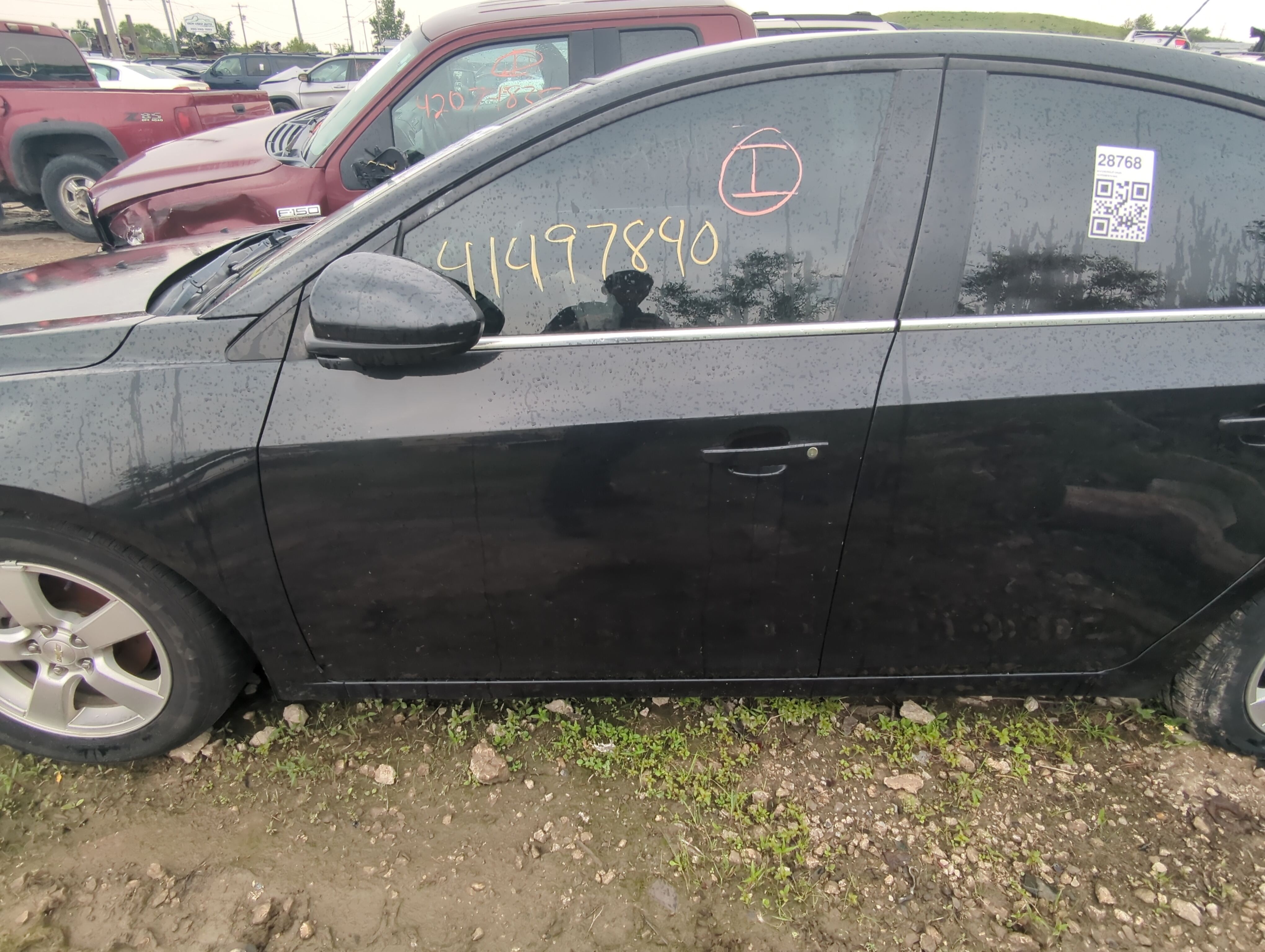 2012-2016 Chevrolet Cruze Driver Front Door Oem 1055734 - Oemusedautoparts1.com