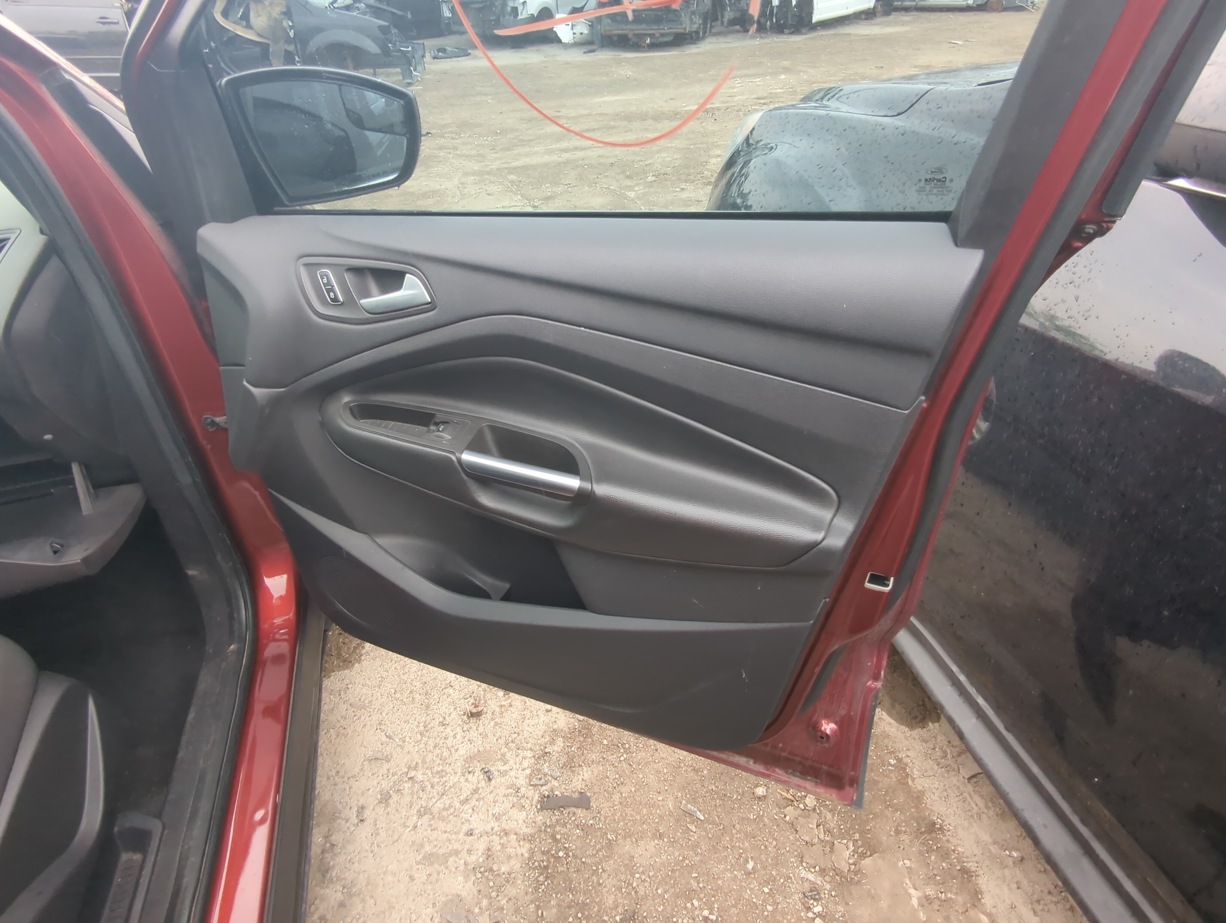 2014 Ford Escape Front Right Passenger Interior Door Panel Trim 1055979 - Oemusedautoparts1.com