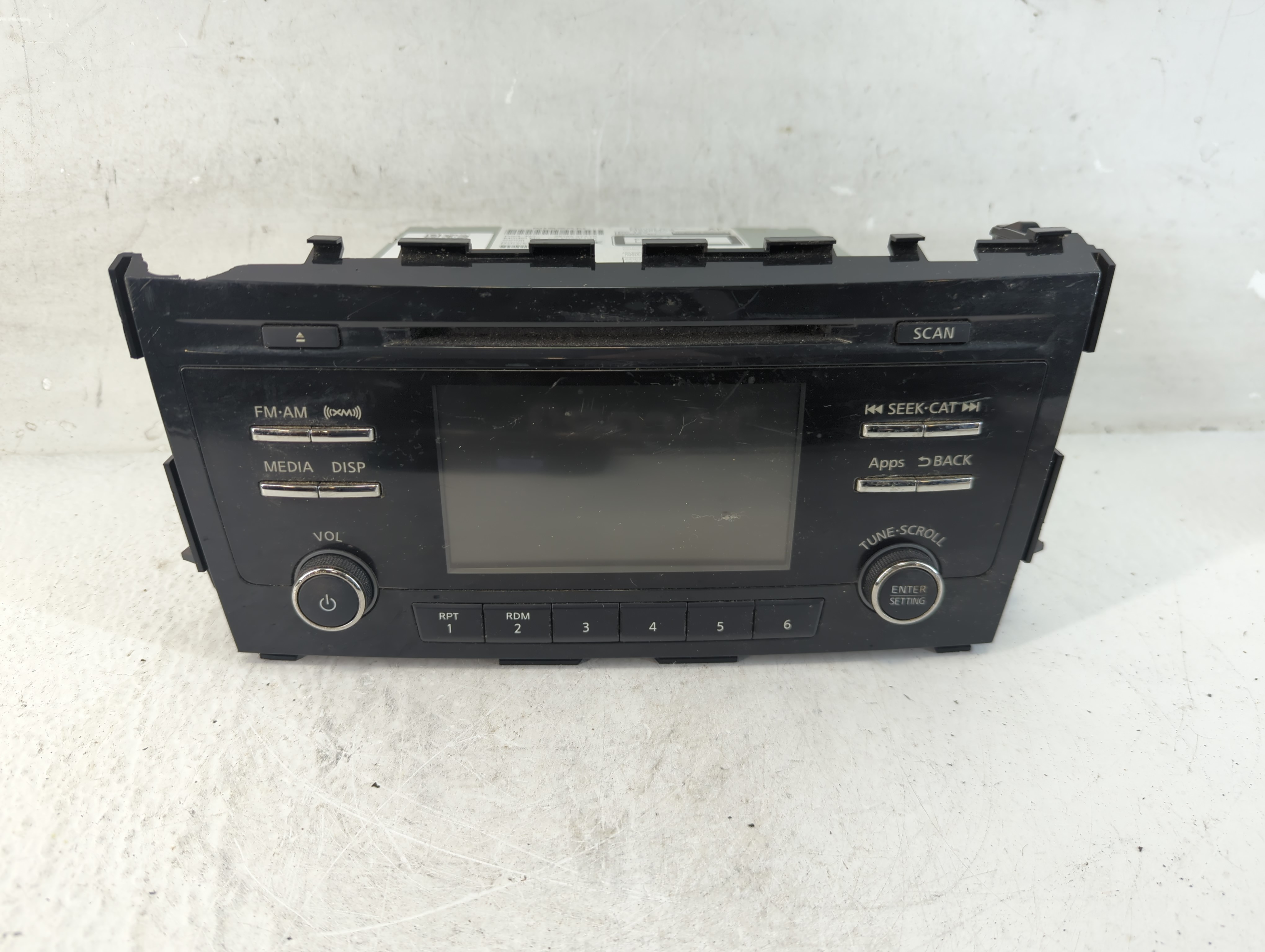 2013-2015 Nissan Altima Am Fm Cd Player Radio Receiver 1056040 - Oemusedautoparts1.com