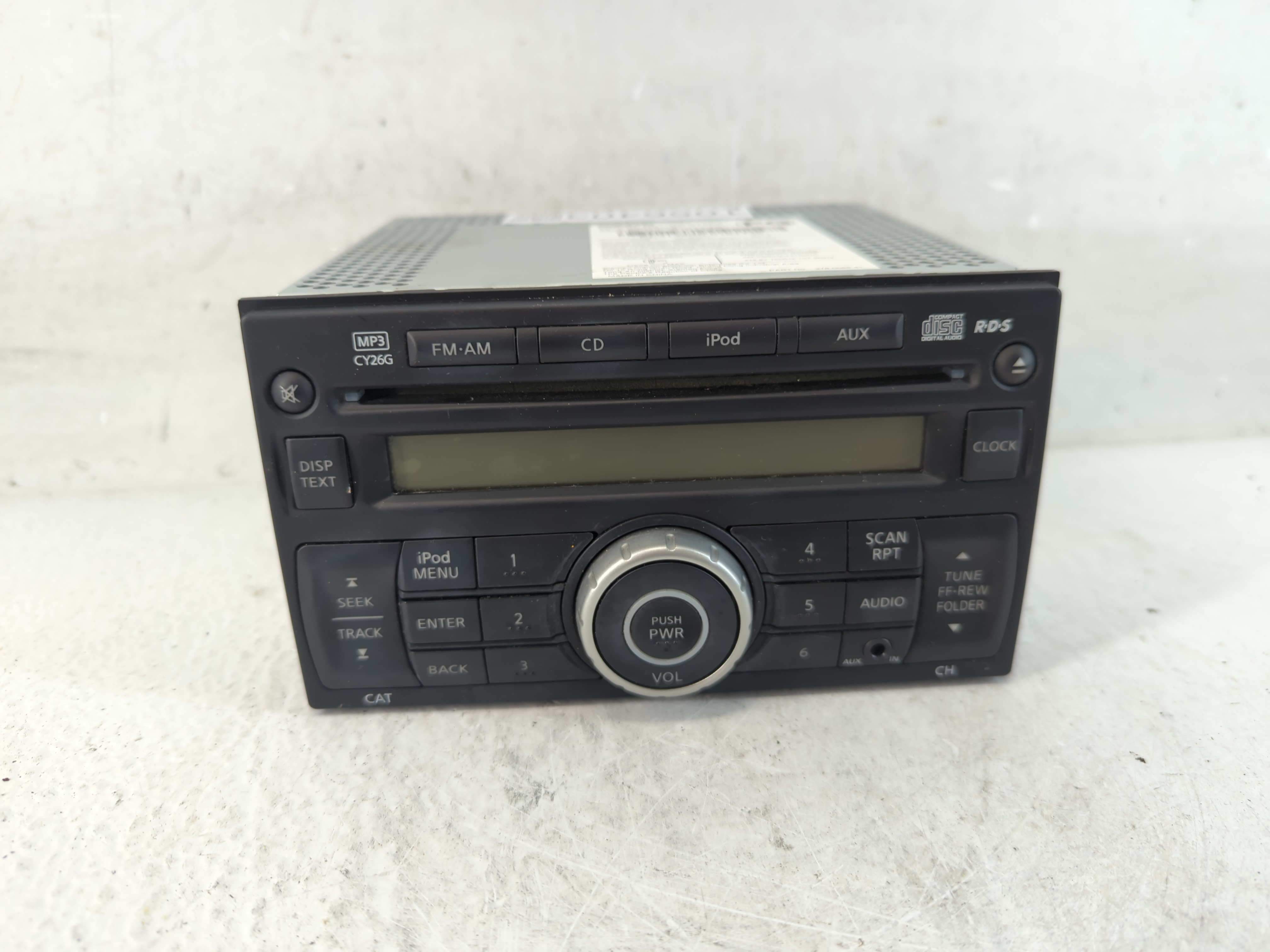 2012-2015 Nissan Rogue Am Fm Cd Player Radio Receiver 1056403 - Oemusedautoparts1.com