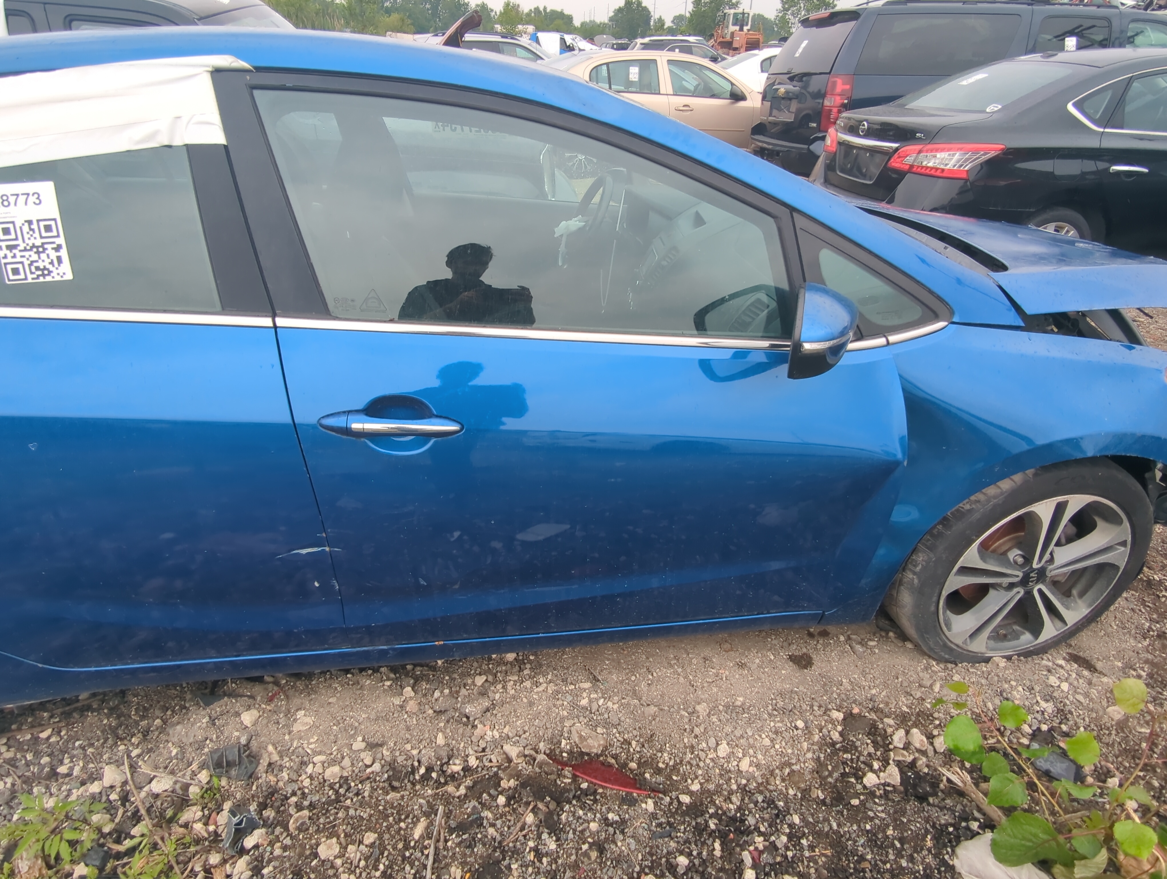 2014-2016 Kia Forte Passenger Front Door Oem 1056556 - Oemusedautoparts1.com