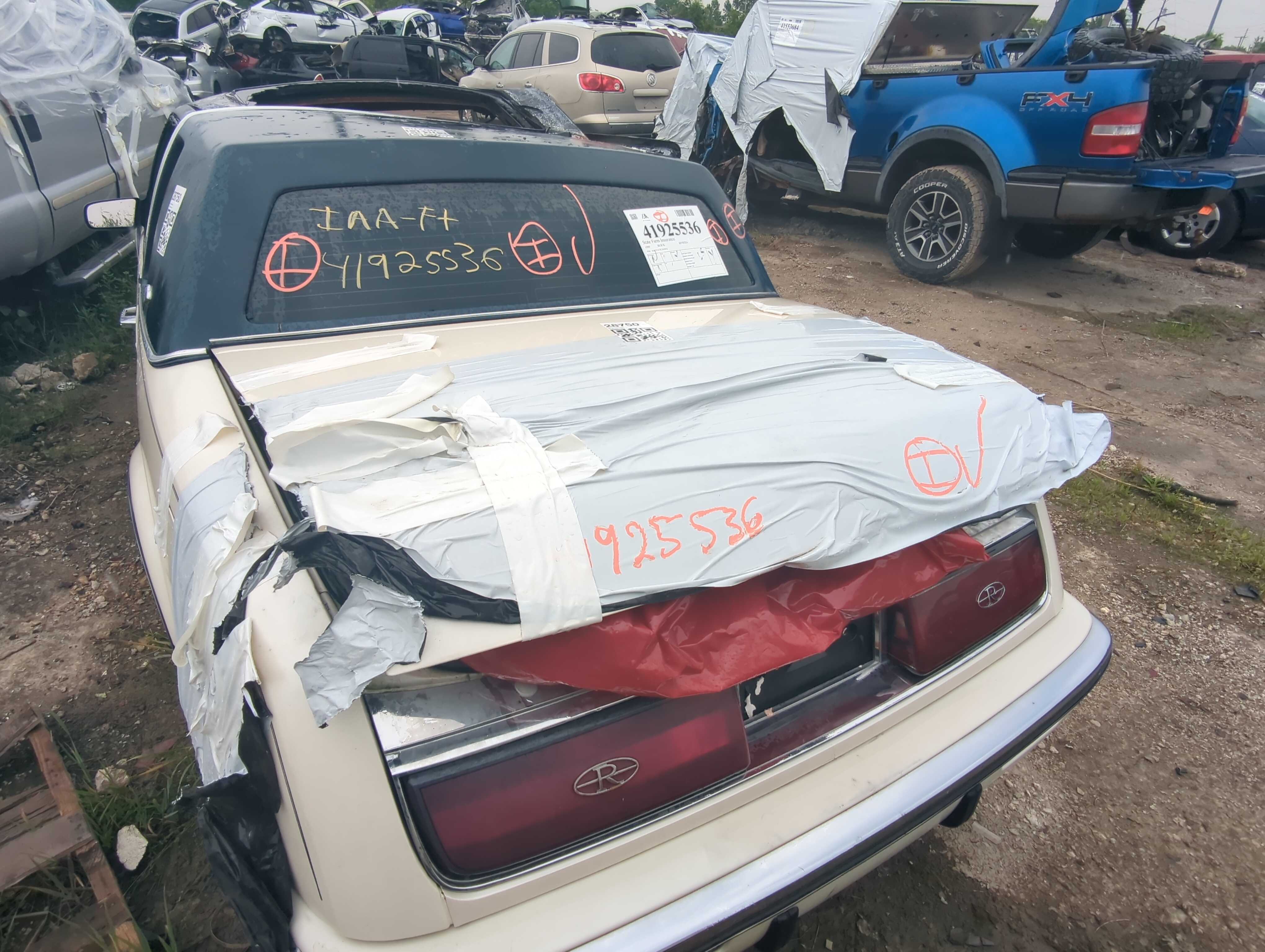 1990 Buick Riviera Trunk/decklid/hatch/tailgate Oem 1056664 - Oemusedautoparts1.com