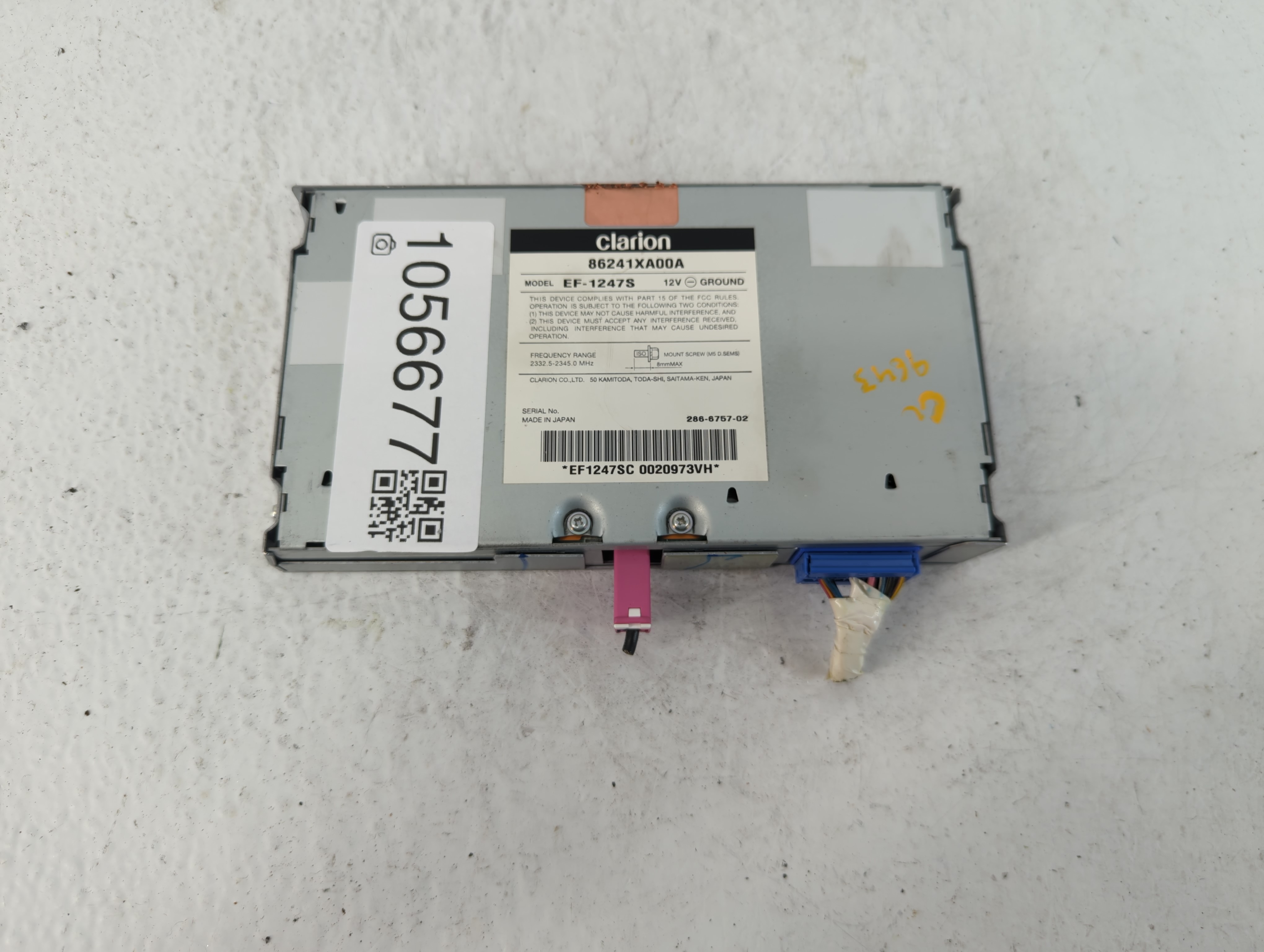 Picture of 2010-2014 Subaru Legacy Am Fm Cd Player Radio Receiver 1056677