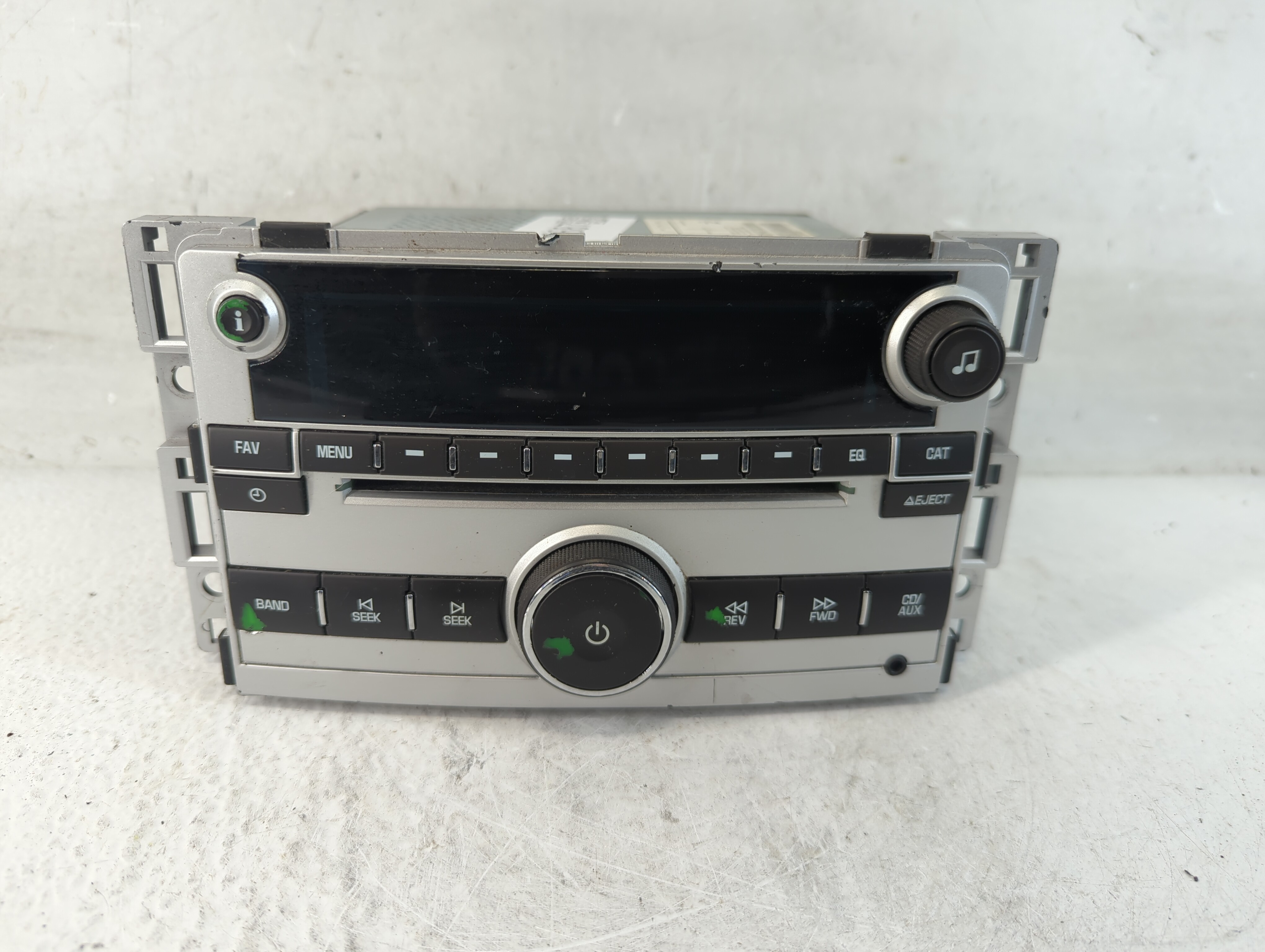 2009-2012 Chevrolet Malibu Am Fm Cd Player Radio Receiver 1056687 - Oemusedautoparts1.com