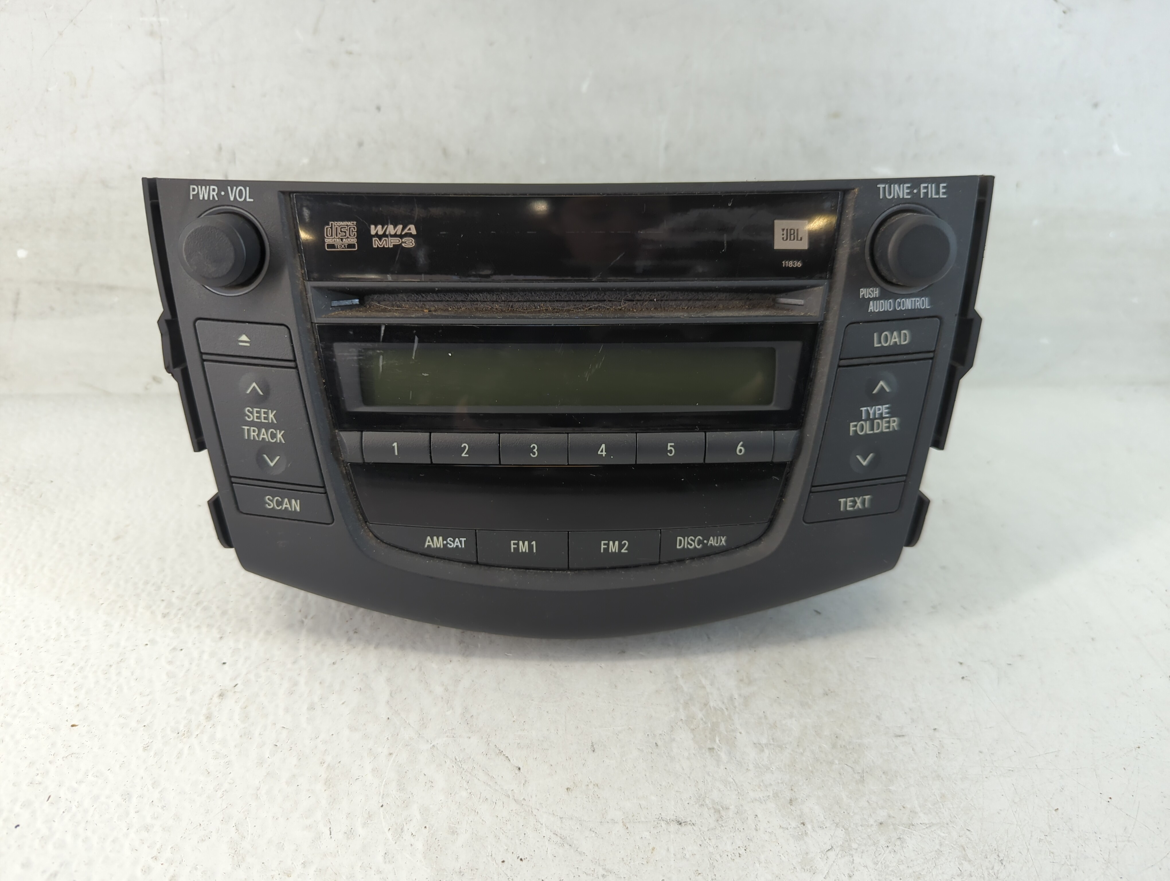 2007-2008 Toyota Rav4 Am Fm Cd Player Radio Receiver 1056719 - Oemusedautoparts1.com