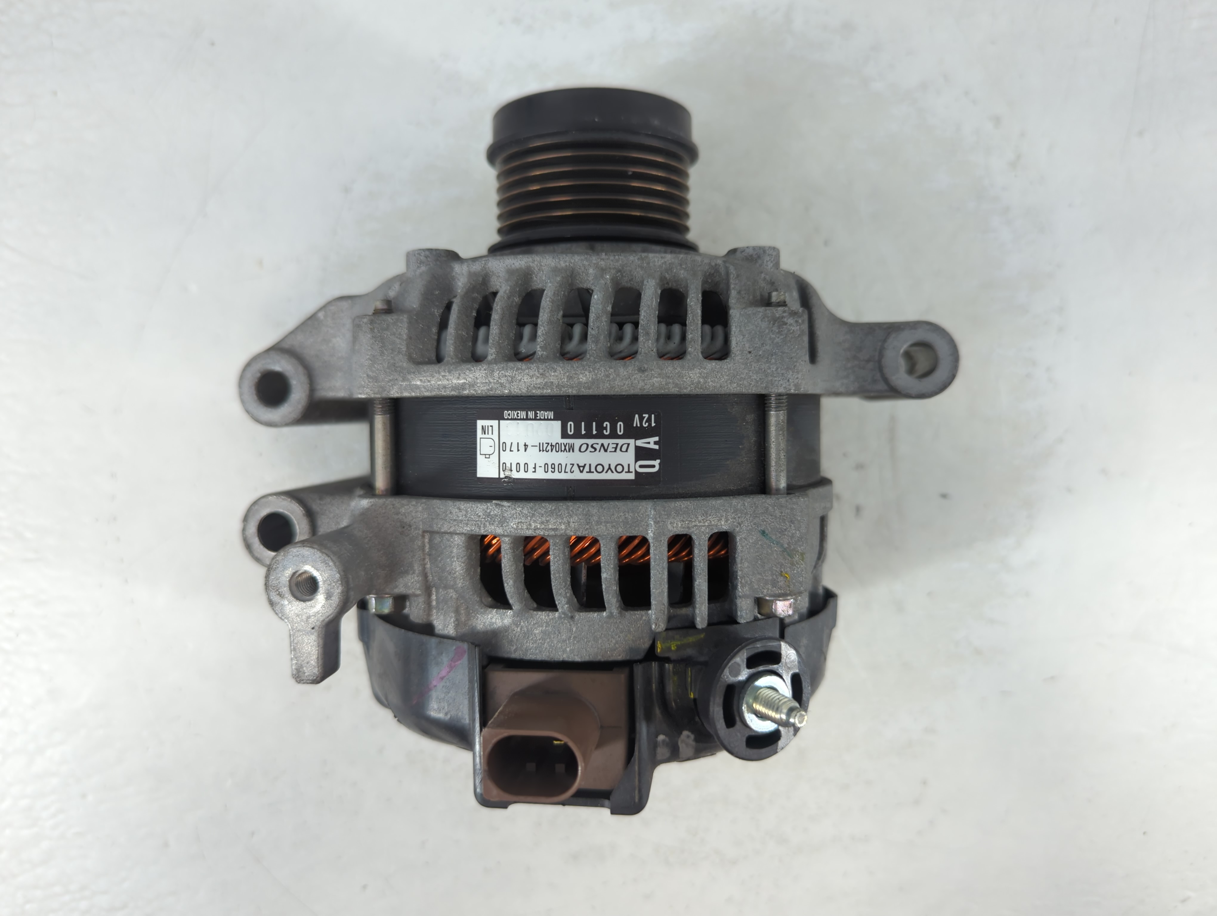 2018-2022 Toyota Camry Alternator Generator Charging Assembly Engine Oem 1056747 - Oemusedautoparts1.com