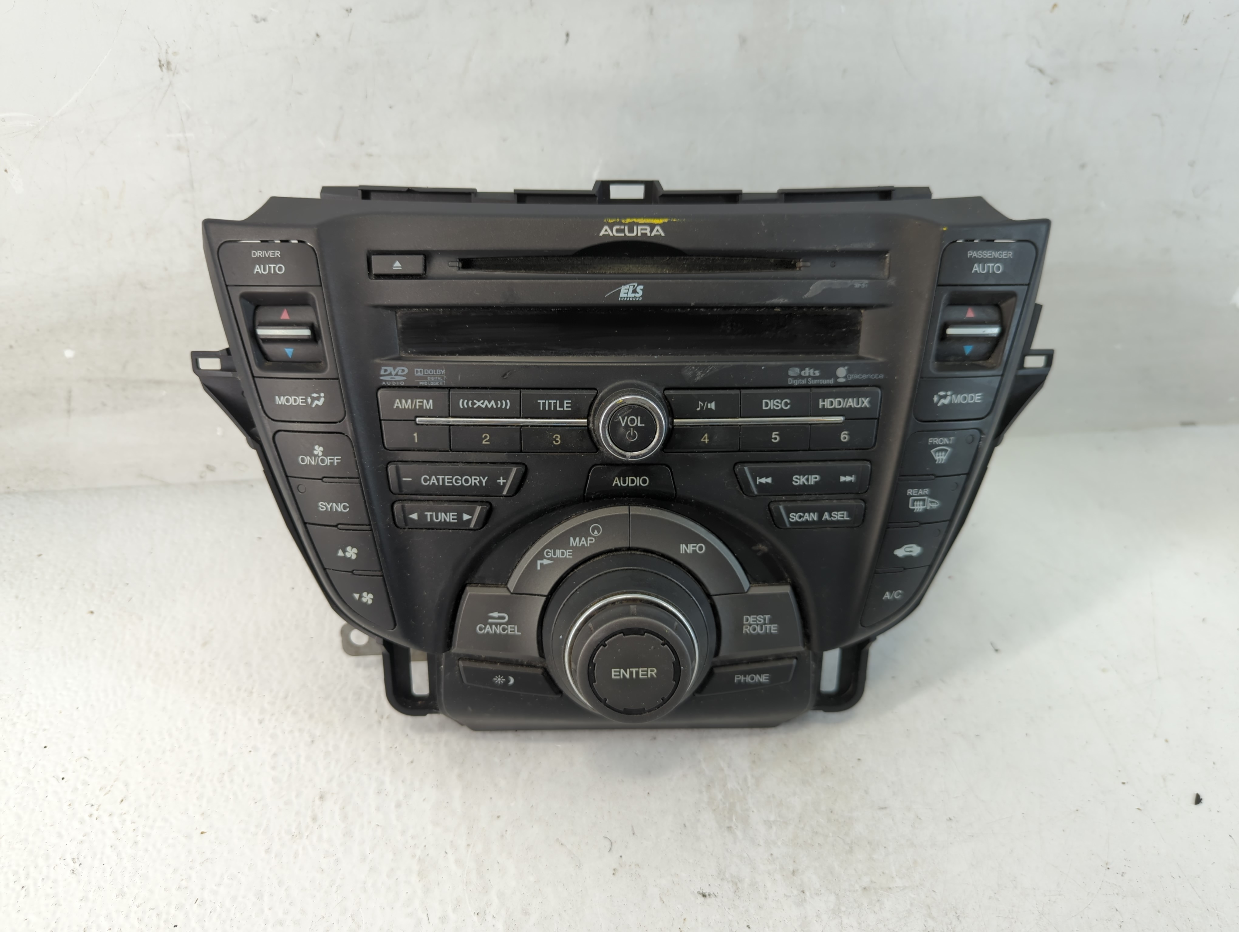 2009-2014 Acura Tl Ac Heater Climate Control 339100-tk4-a350-m1 1056782 - Oemusedautoparts1.com