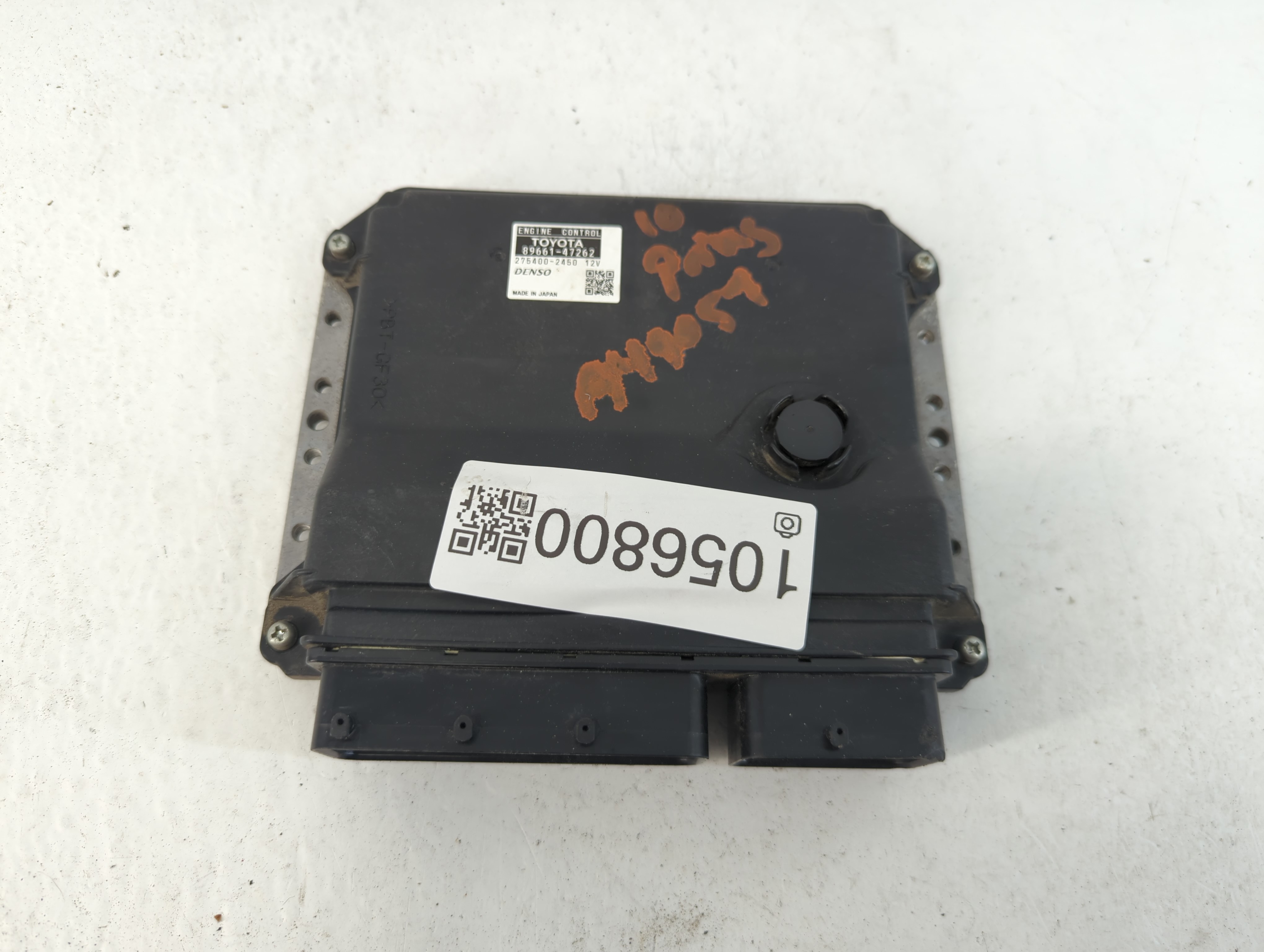 2010-2010 Toyota Prius Engine Control Computer Ecu Pcm Ecm Pcu Oem 1056800 - Oemusedautoparts1.com