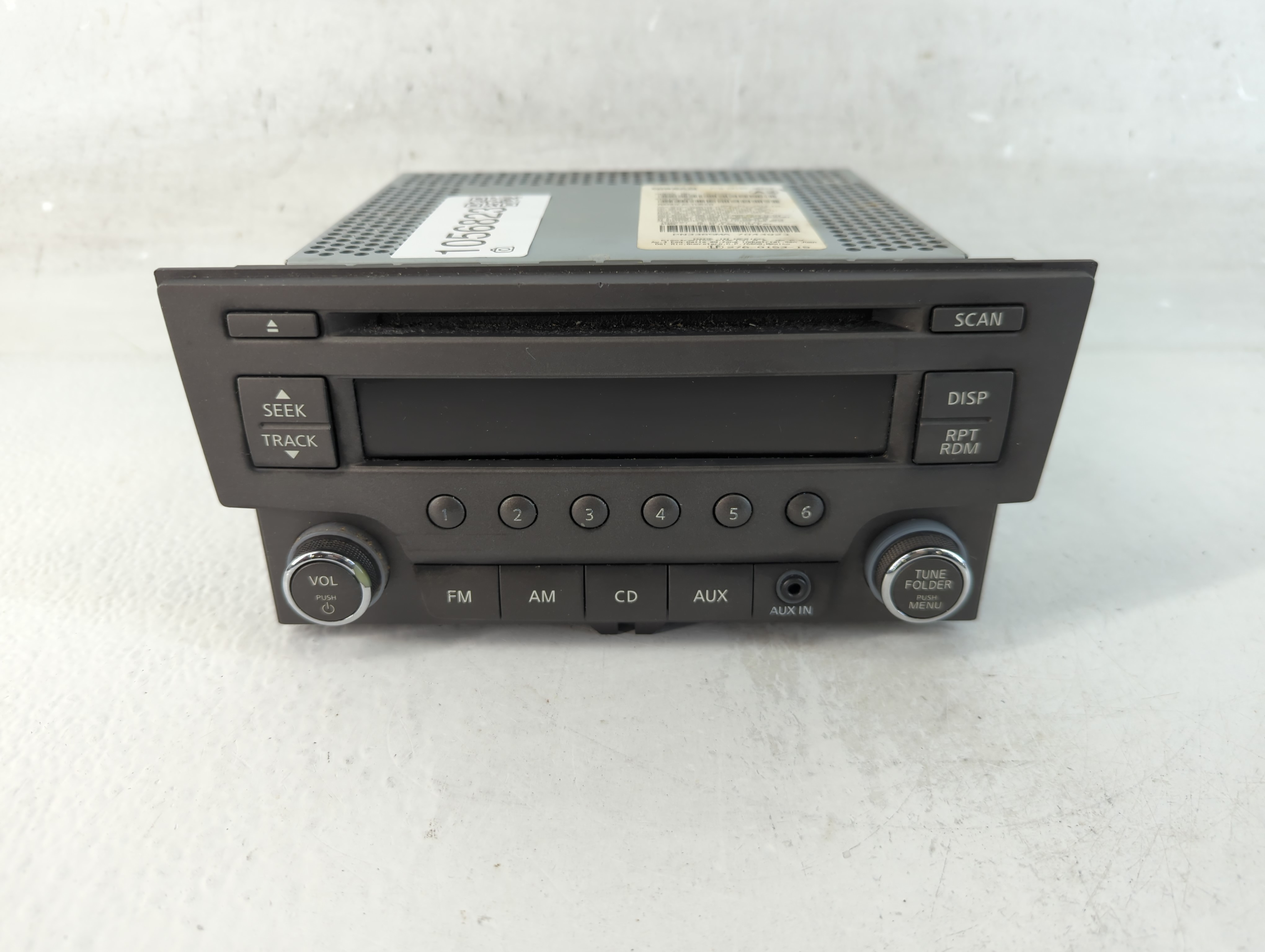 2013-2014 Nissan Sentra Am Fm Cd Player Radio Receiver 1056823 - Oemusedautoparts1.com