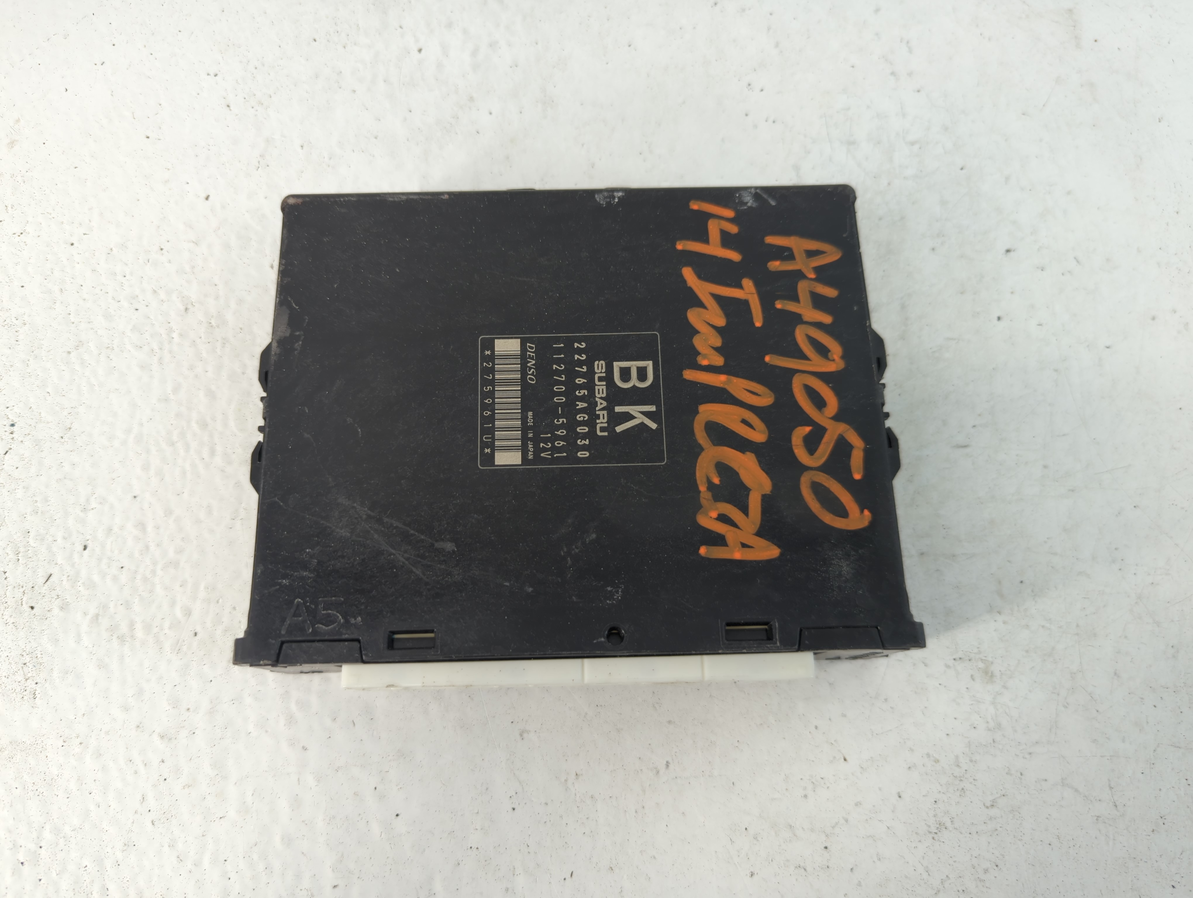2014-2014 Subaru Impreza Engine Control Computer Ecu Pcm Ecm Pcu Oem 1056887 - Oemusedautoparts1.com