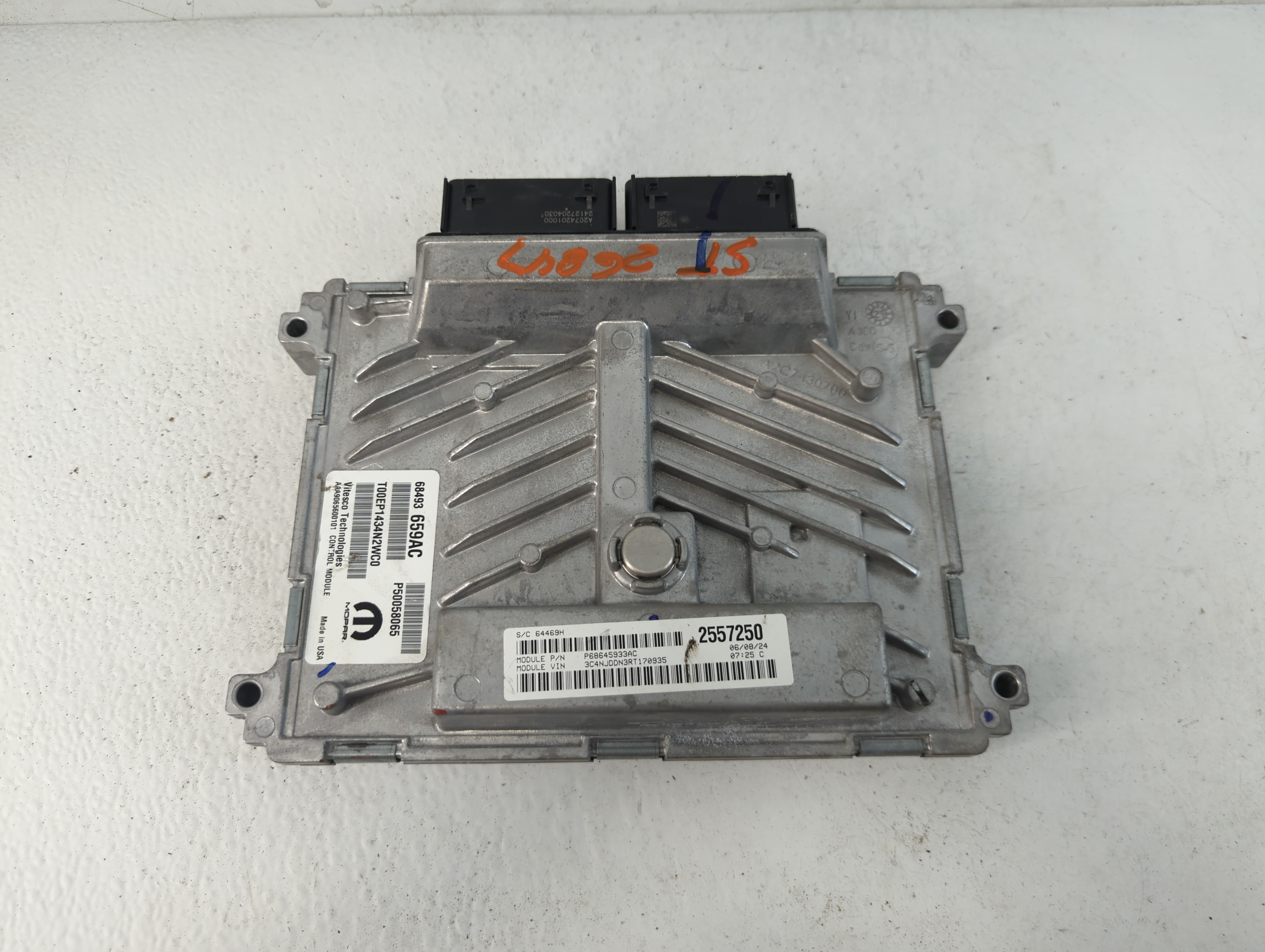 Picture of 2024 Jeep Compass Engine Control Computer Ecu Pcm Ecm Pcu Oem 1056891