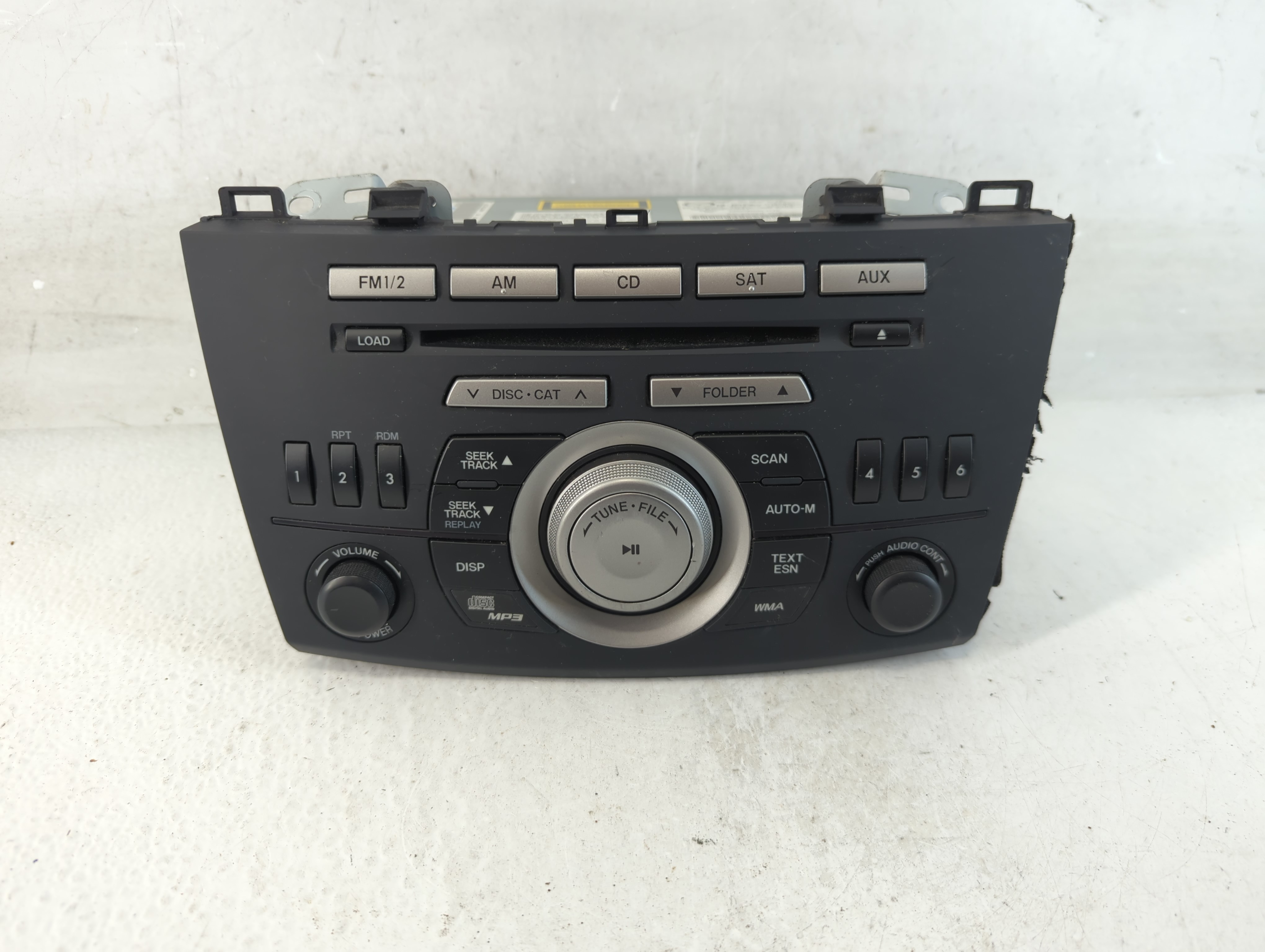 2011-2011 Mazda 3 Am Fm Cd Player Radio Receiver 1056910 - Oemusedautoparts1.com