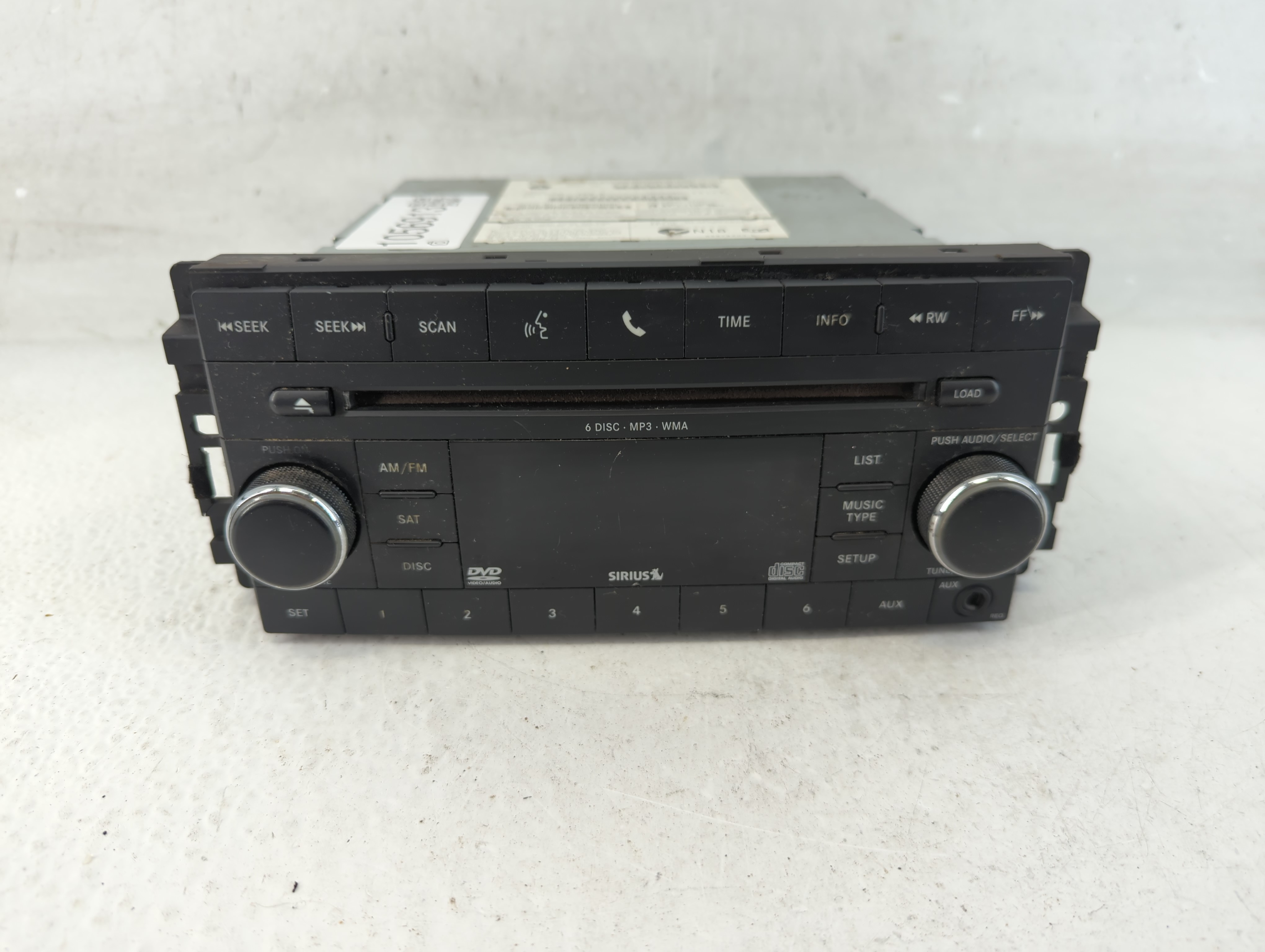 Dodge Journey Am Fm Cd Player Radio Receiver 1056913 - Oemusedautoparts1.com