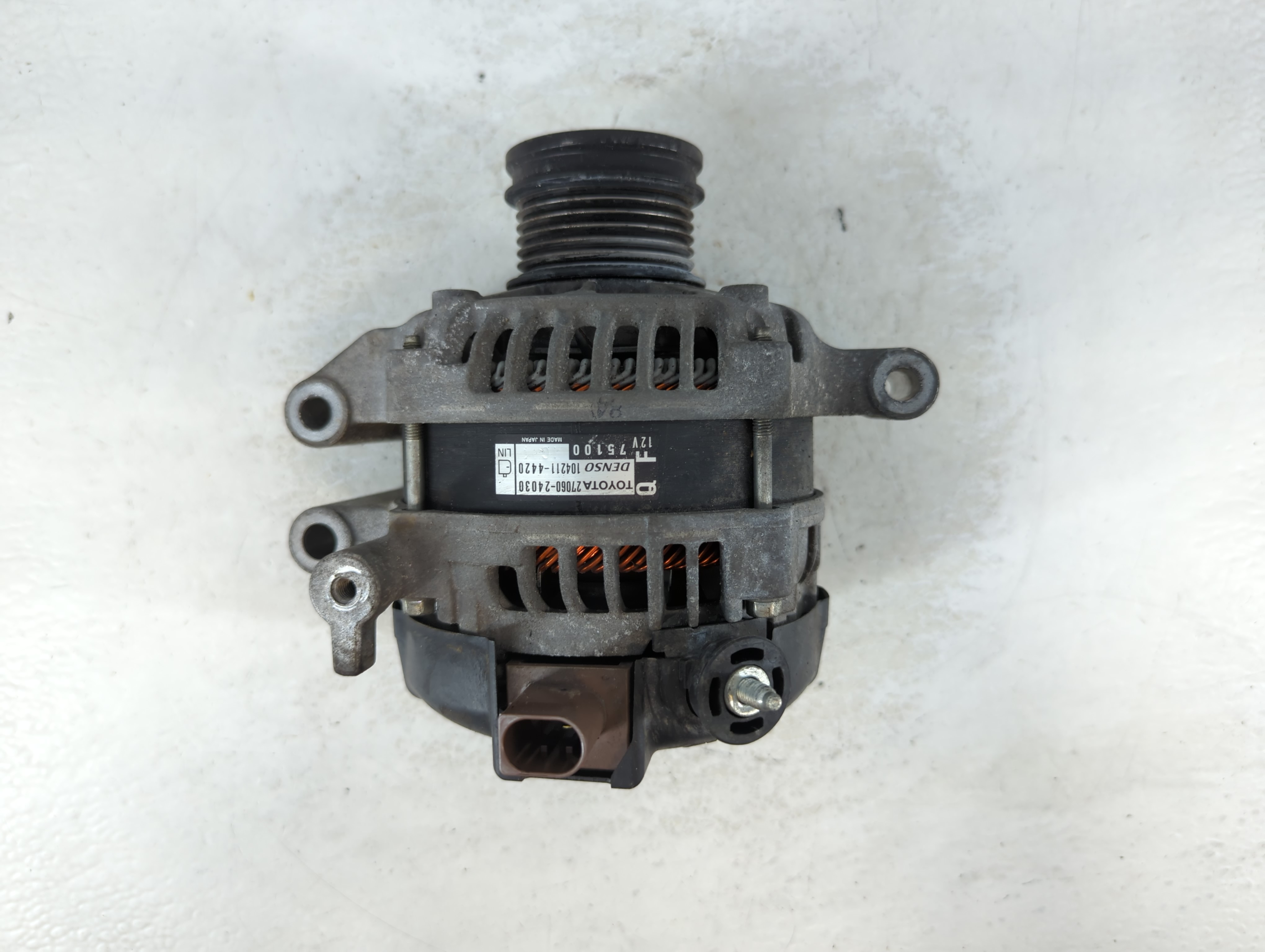 2020 Toyota Corolla Alternator Generator Charging Assembly Engine Oem 1056998 - Oemusedautoparts1.com