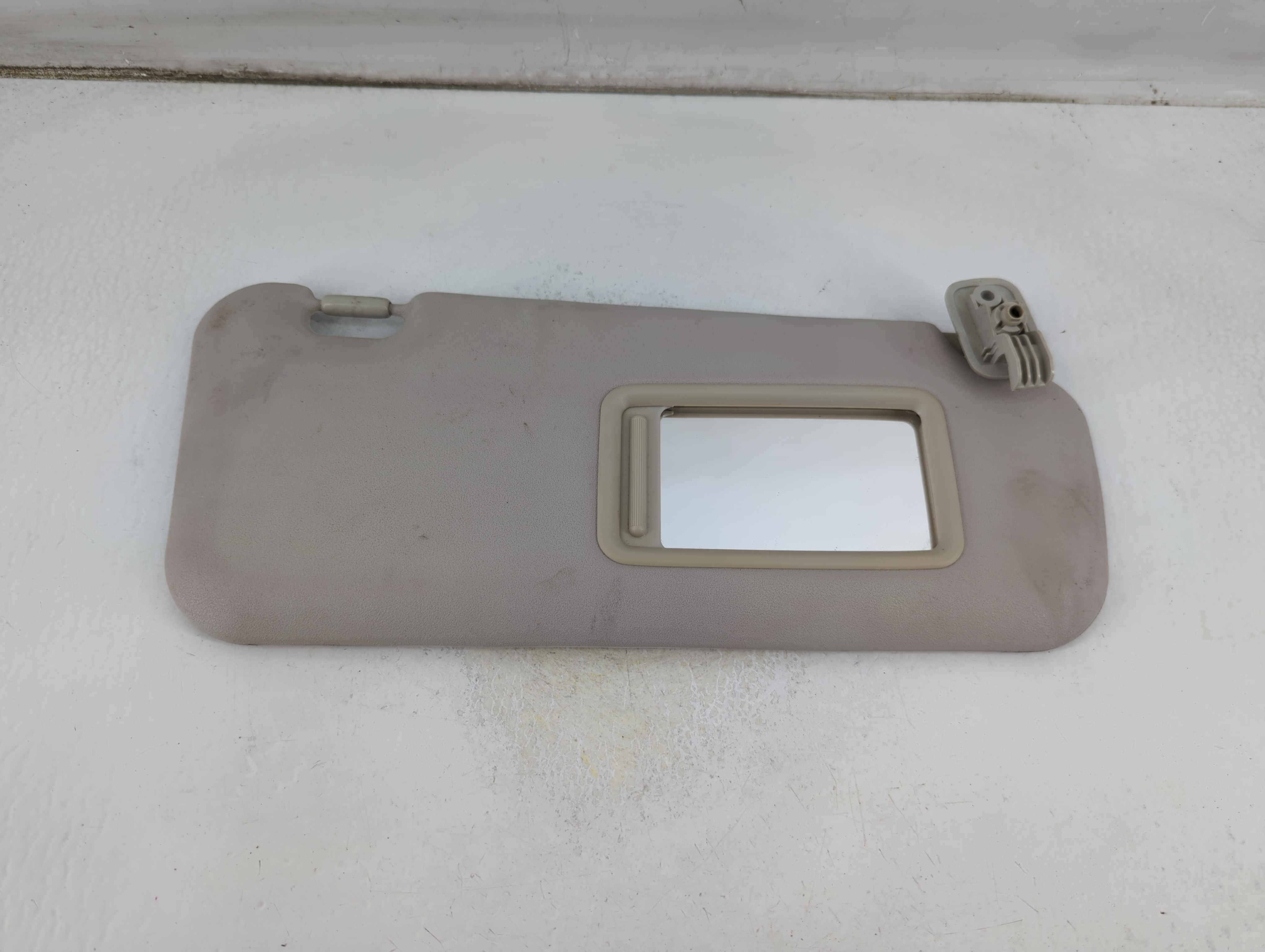 2010-2013 Mazda 3 Passenger Sun Visor Mirror Right Sunvisor Grey 1057043 - Oemusedautoparts1.com