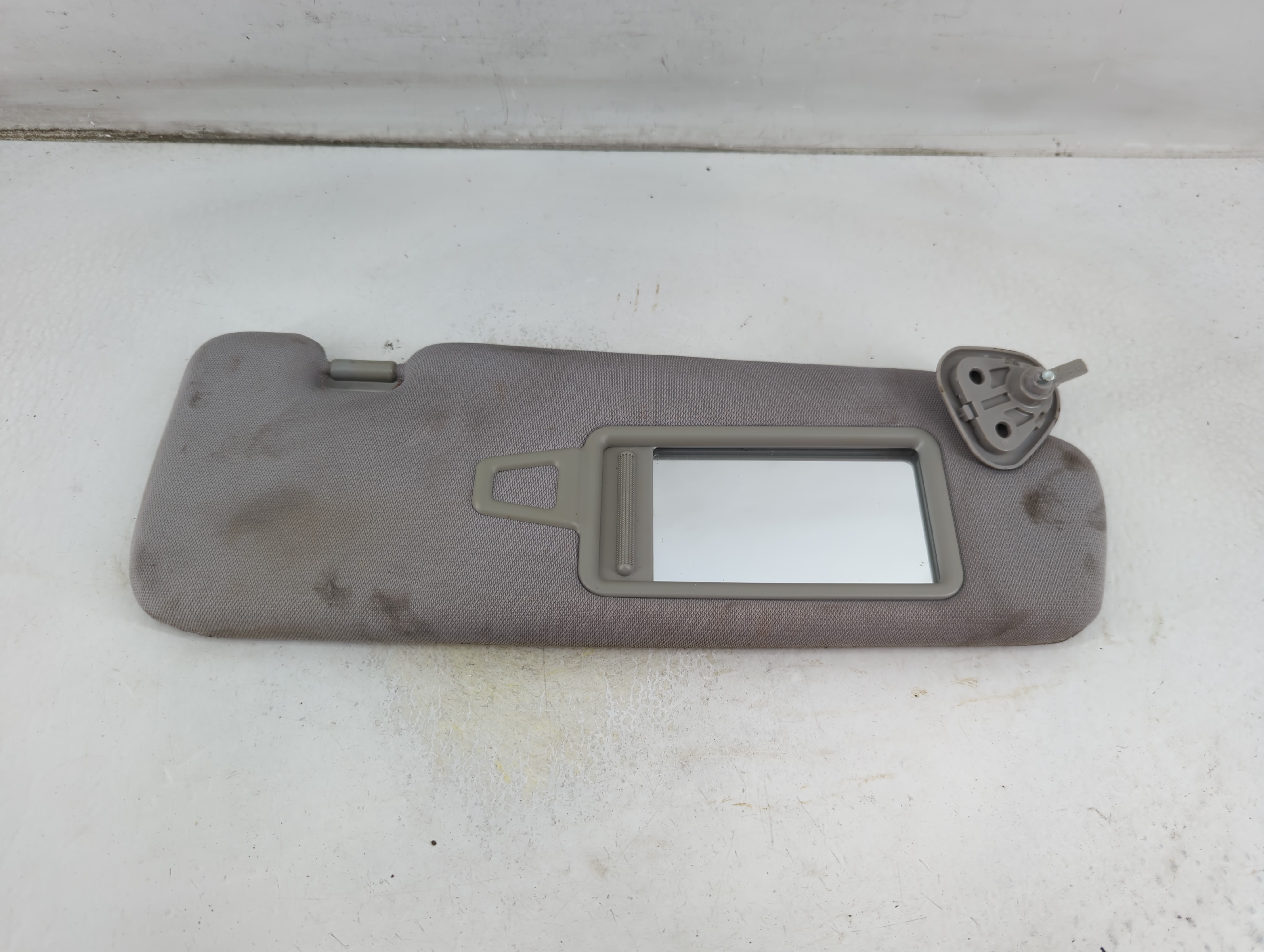 2011-2015 Hyundai Sonata Passenger Sun Visor Mirror Right Sunvisor Grey 1057096 - Oemusedautoparts1.com