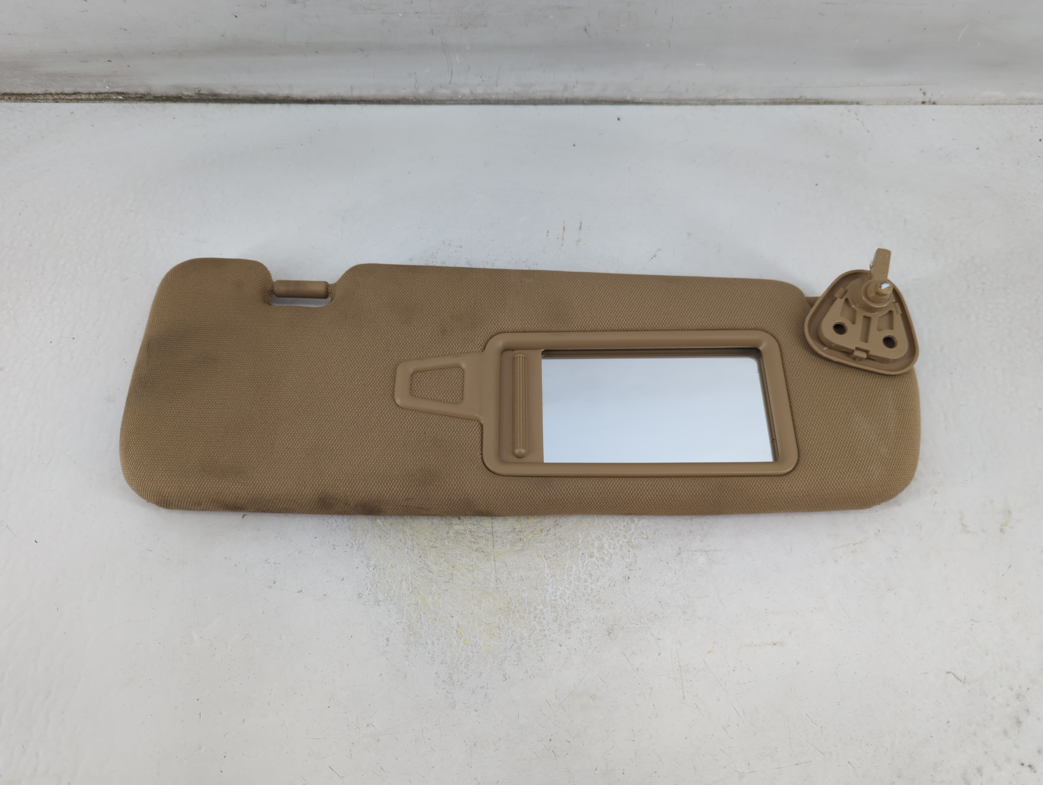 2011-2015 Hyundai Sonata Passenger Sun Visor Mirror Right Sunvisor Beige 1057119 - Oemusedautoparts1.com