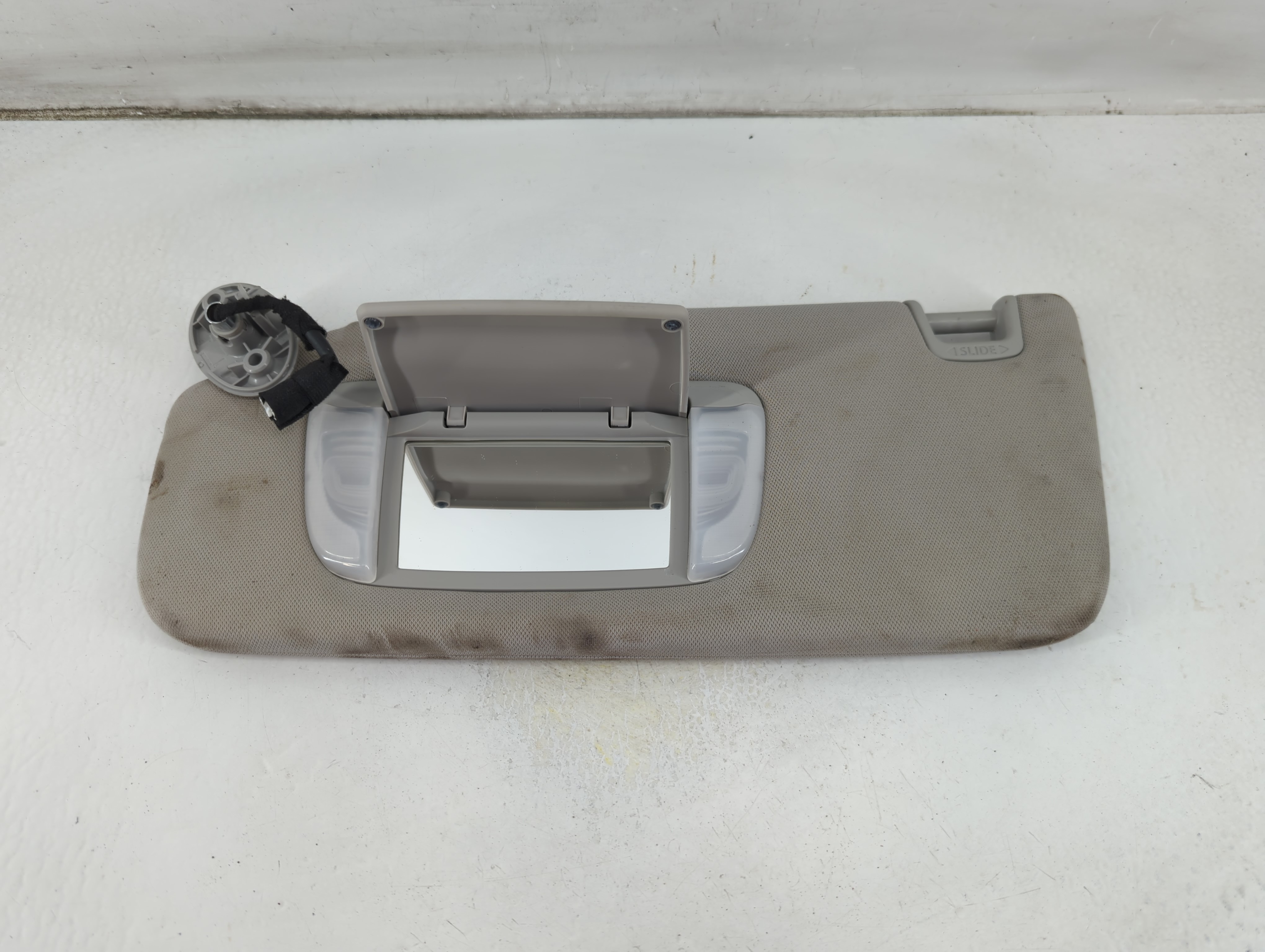 2013-2016 Toyota Avalon Driver Sun Visor Mirror Left Sunvisor Grey 1057162 - Oemusedautoparts1.com