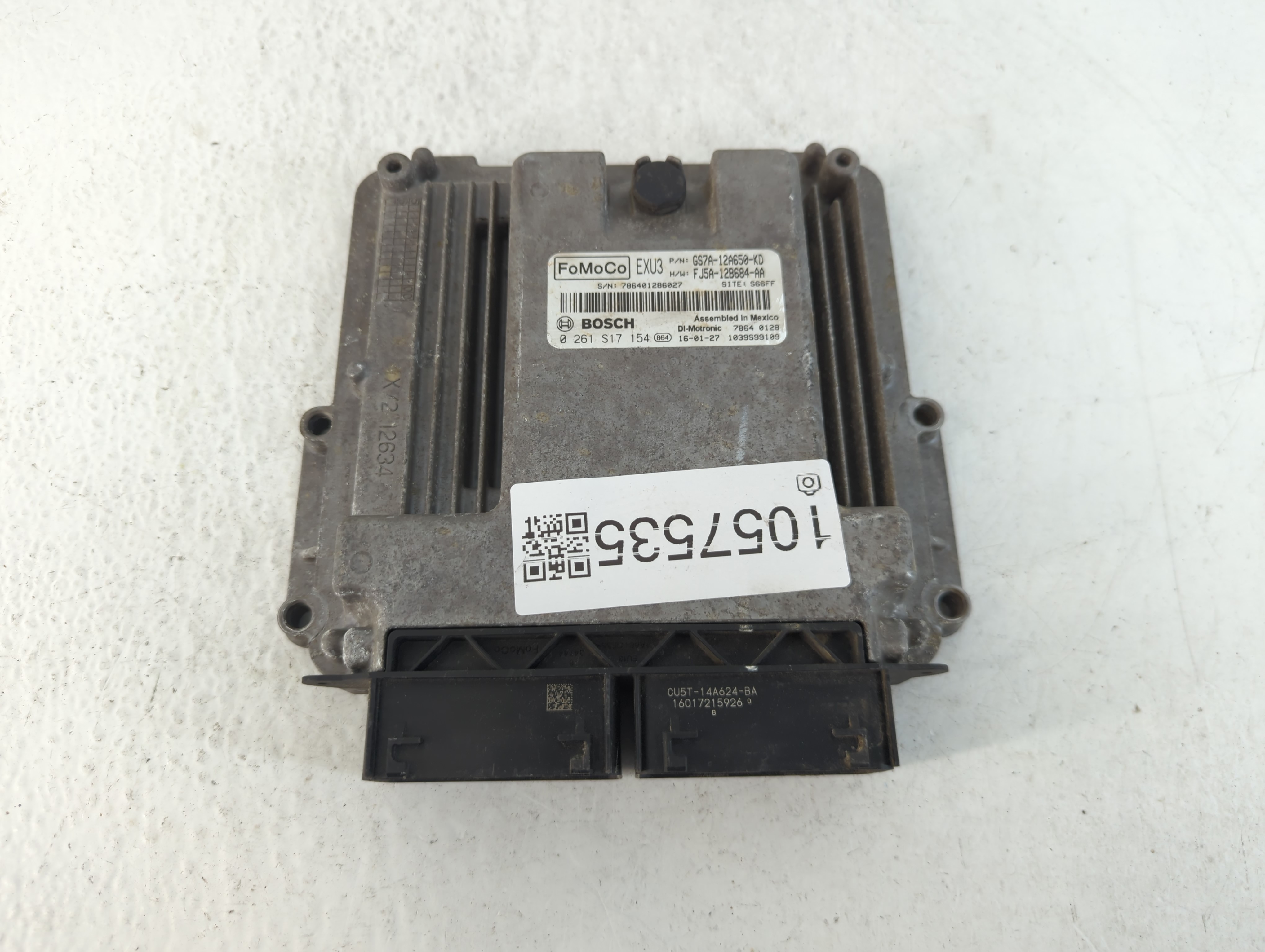 2016-2016 Ford Fusion Engine Control Computer Ecu Pcm Ecm Pcu Oem 1057535 - Oemusedautoparts1.com