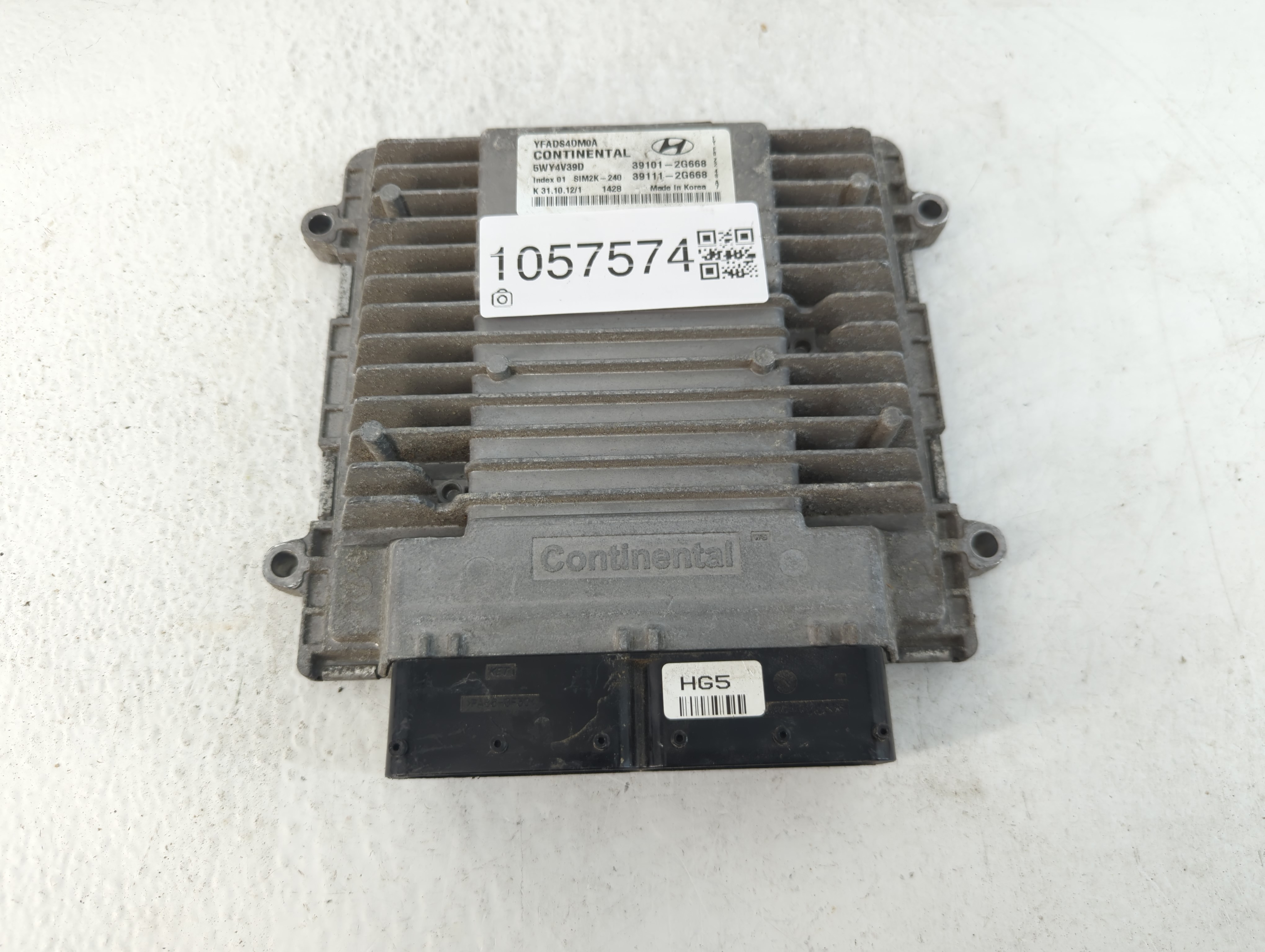 2011-2014 Hyundai Sonata Engine Control Computer Ecu Pcm Ecm Pcu Oem 1057574 - Oemusedautoparts1.com