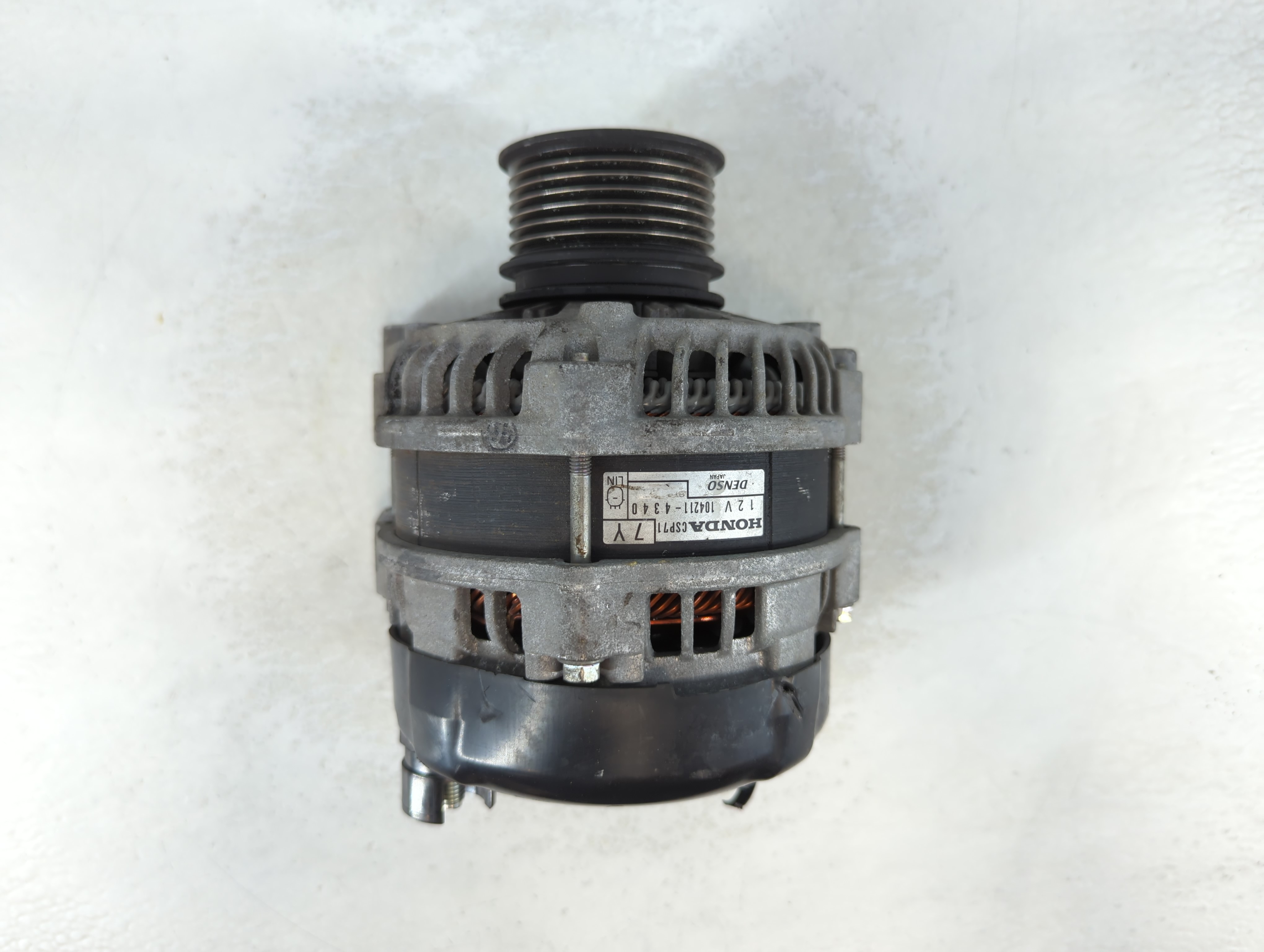 2017-2022 Honda Civic Alternator Generator Charging Assembly Engine Oem 1057733 - Oemusedautoparts1.com