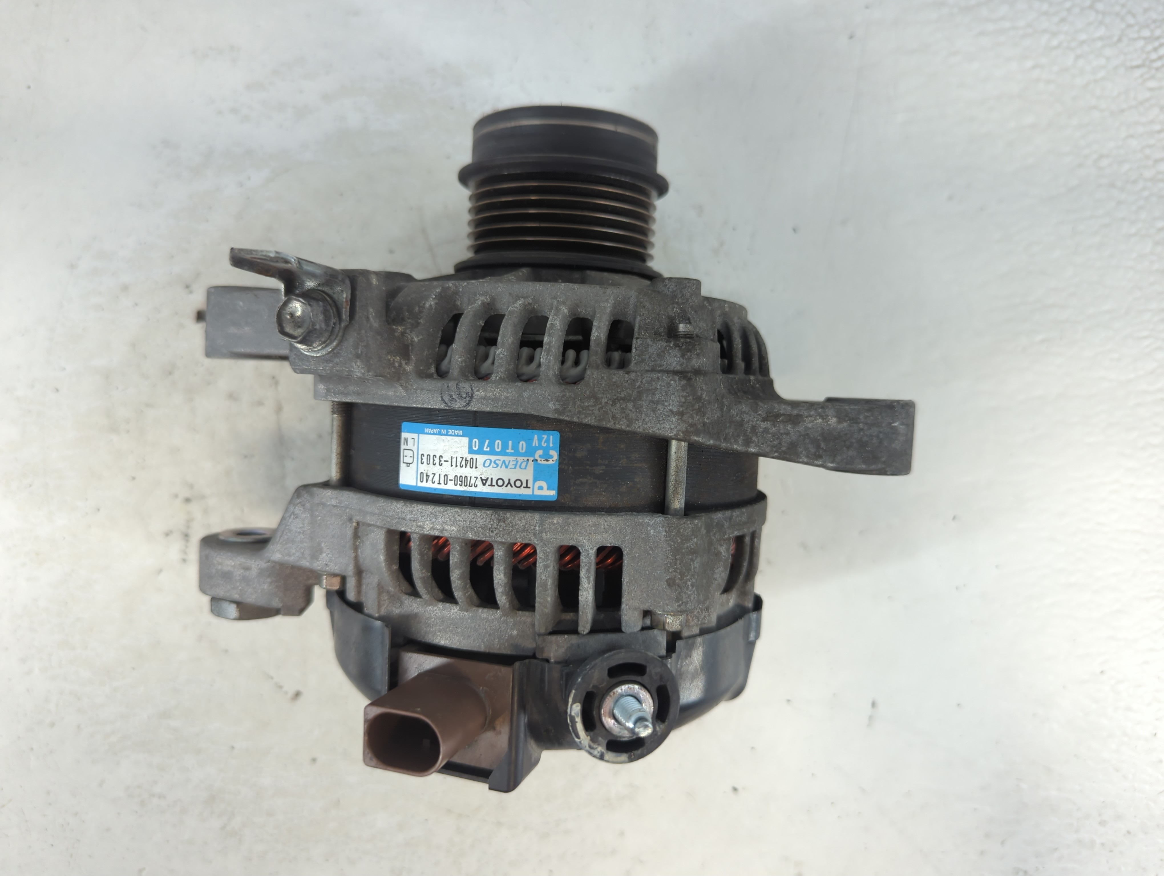 2014 Toyota Corolla Alternator Generator Charging Assembly Engine Oem 1057769 - Oemusedautoparts1.com