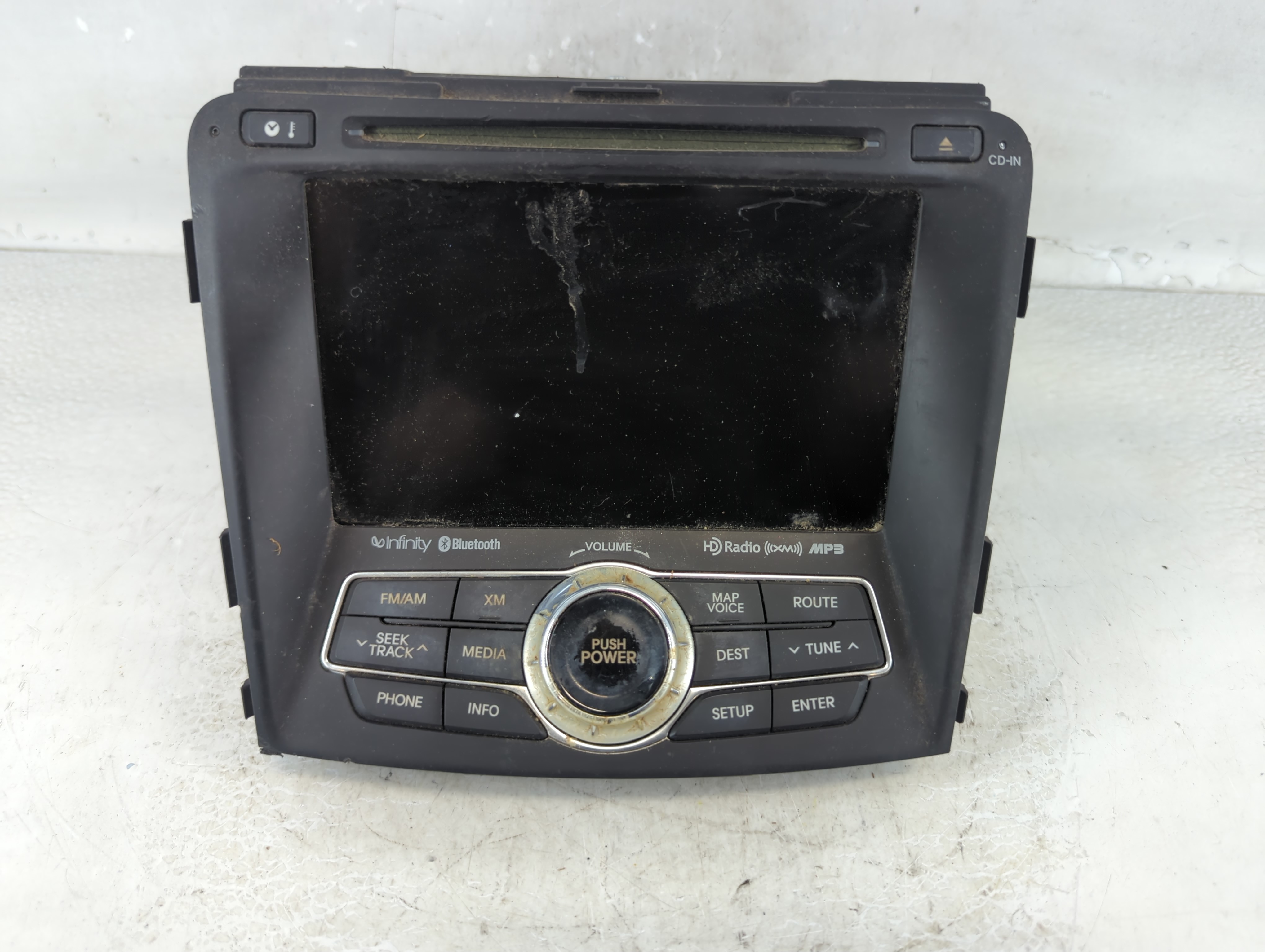 2012-2012 Hyundai Sonata Am Fm Cd Player Radio Receiver 1057813 - Oemusedautoparts1.com