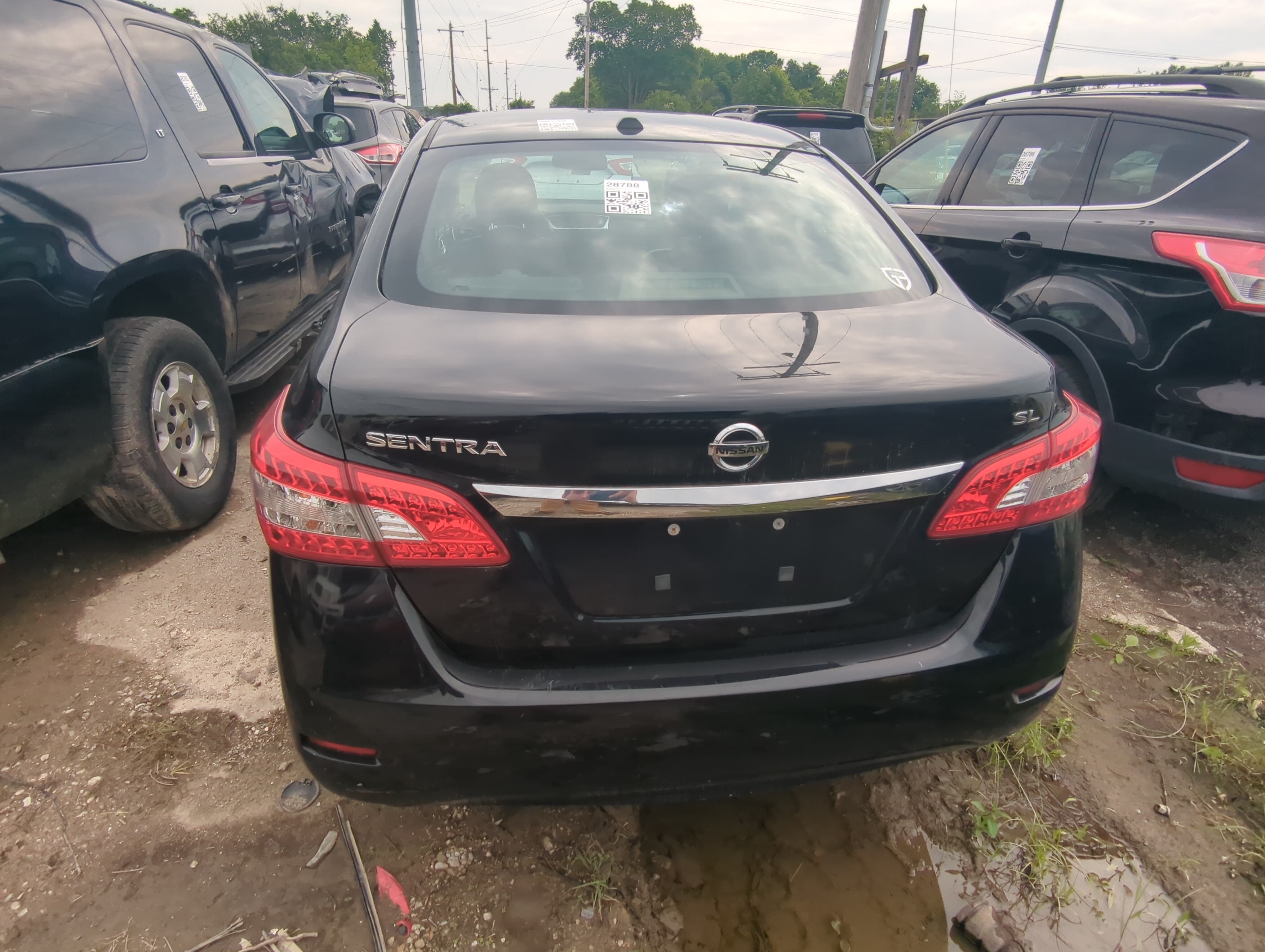 2013-2015 Nissan Sentra Trunk/decklid/hatch/tailgate Oem 1058048 - Oemusedautoparts1.com