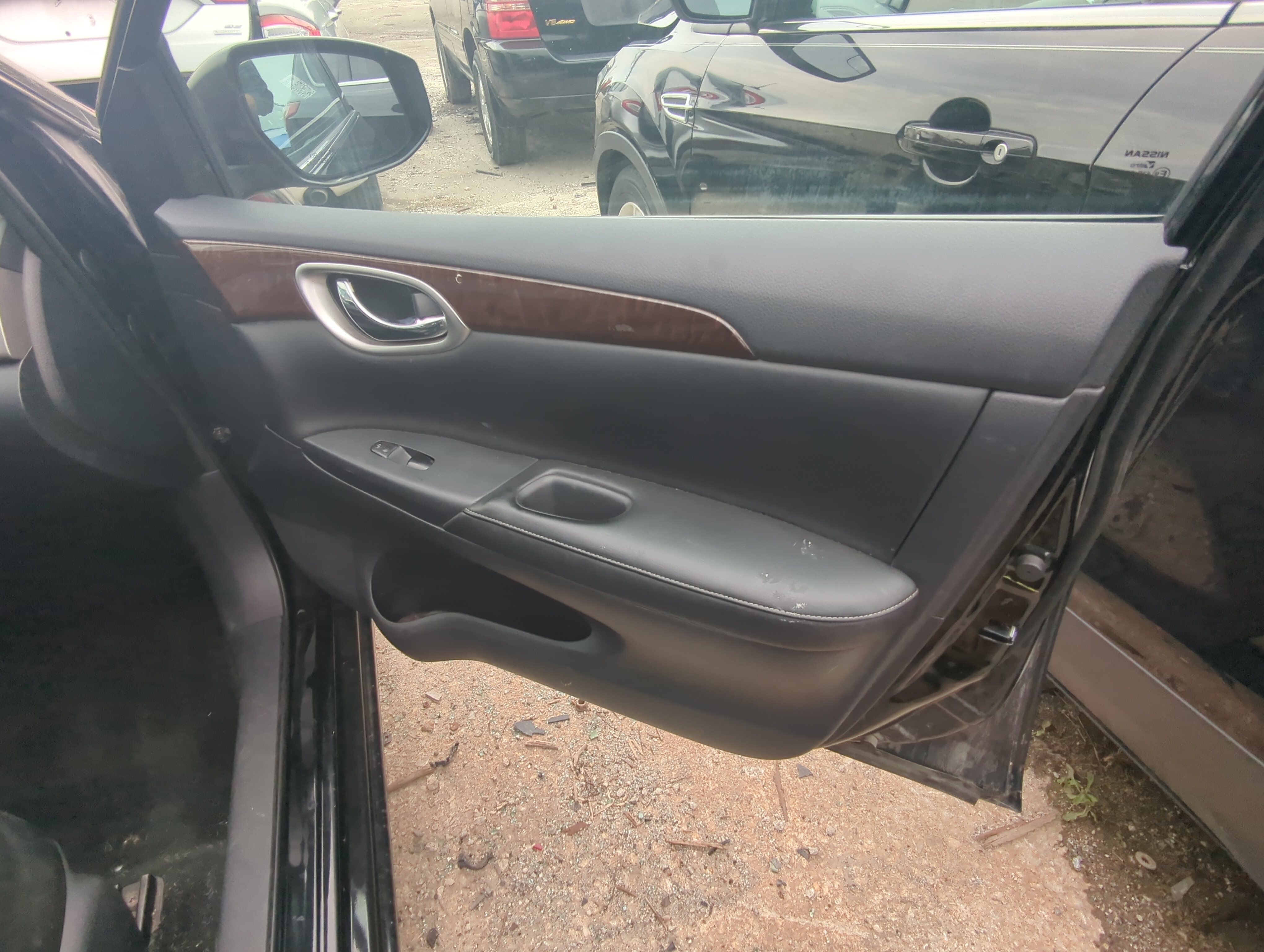 Picture of 2015 Nissan Sentra Front Right Passenger Interior Door Panel Trim 1058171