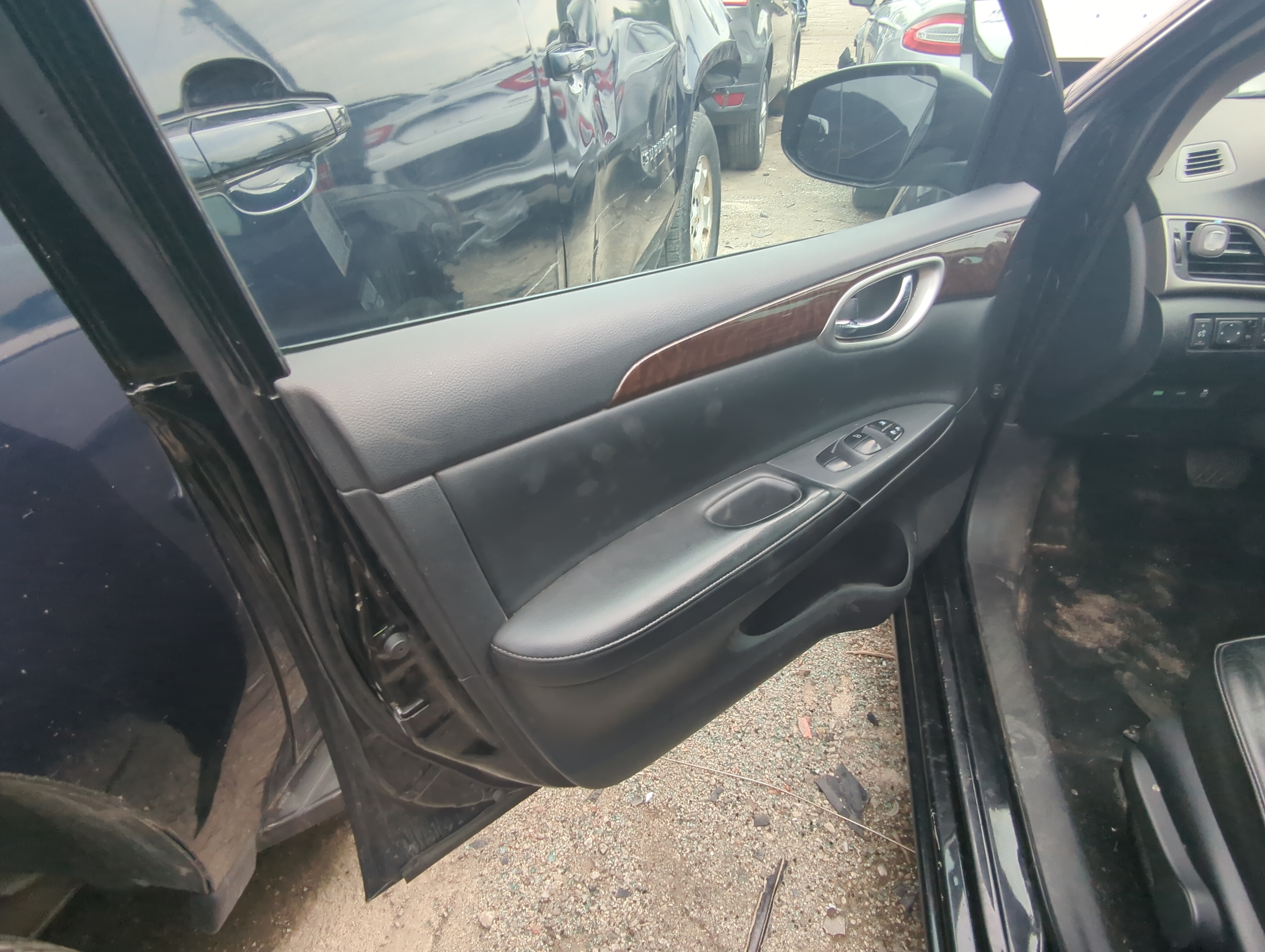 Picture of 2015 Nissan Sentra Front Left Driver Interior Door Panel Trim 1058175