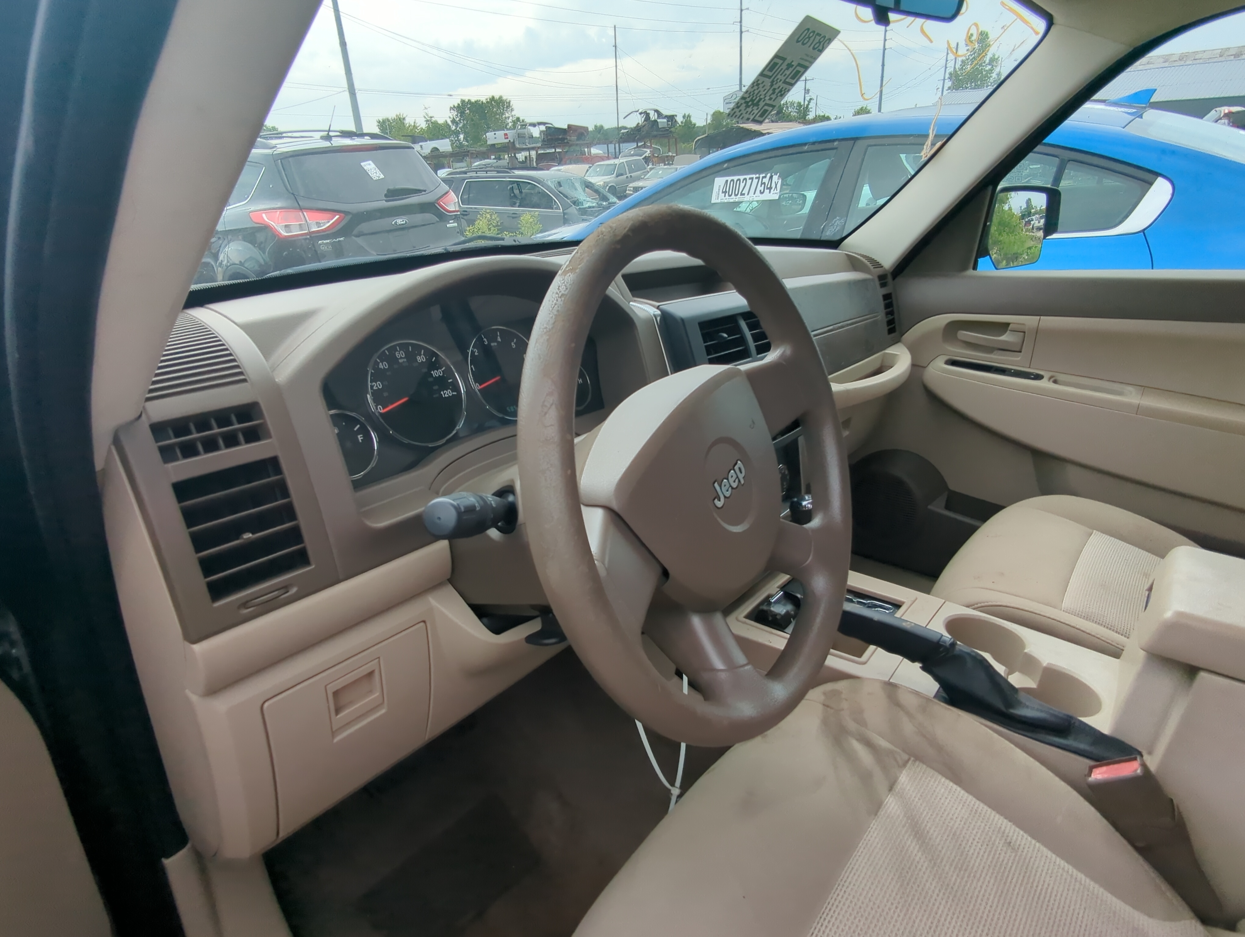 Picture of 2008-2008 Jeep Liberty Air Bag Driver Left Steering Wheel Mounted 1058373
