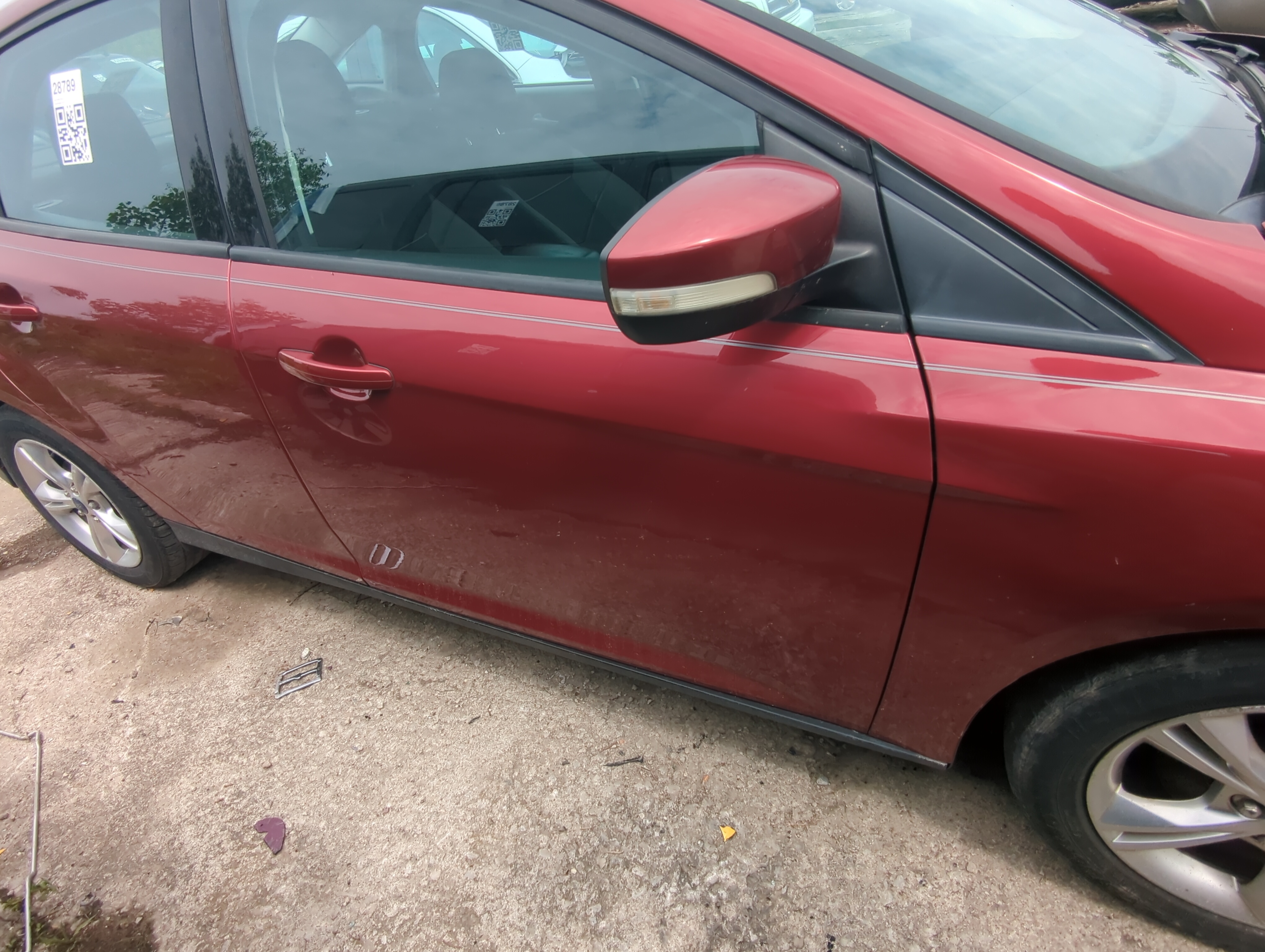 2012-2014 Ford Focus Passenger Front Door Oem 1058810 - Oemusedautoparts1.com