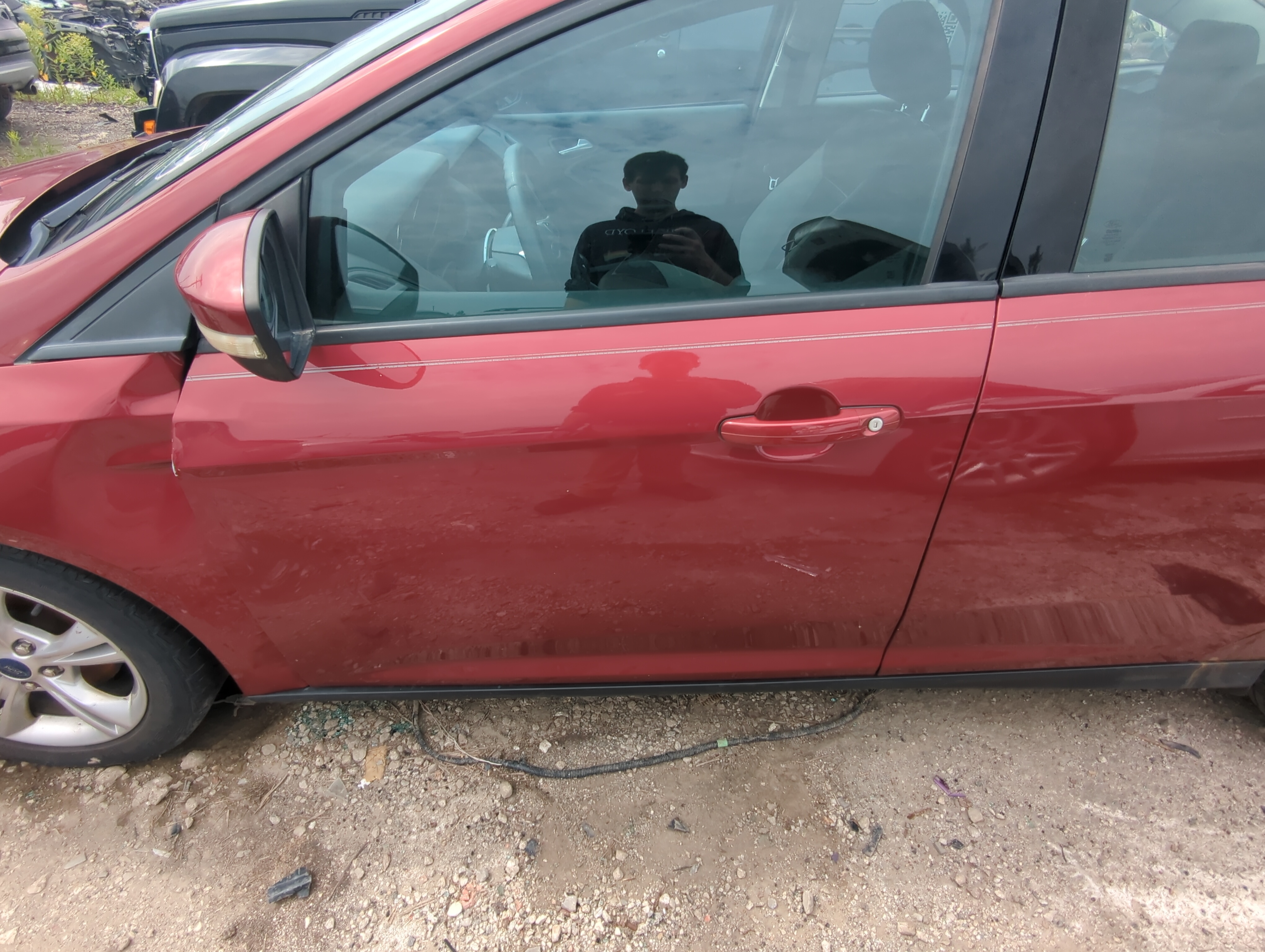2012-2014 Ford Focus Driver Front Door Oem 1058813 - Oemusedautoparts1.com