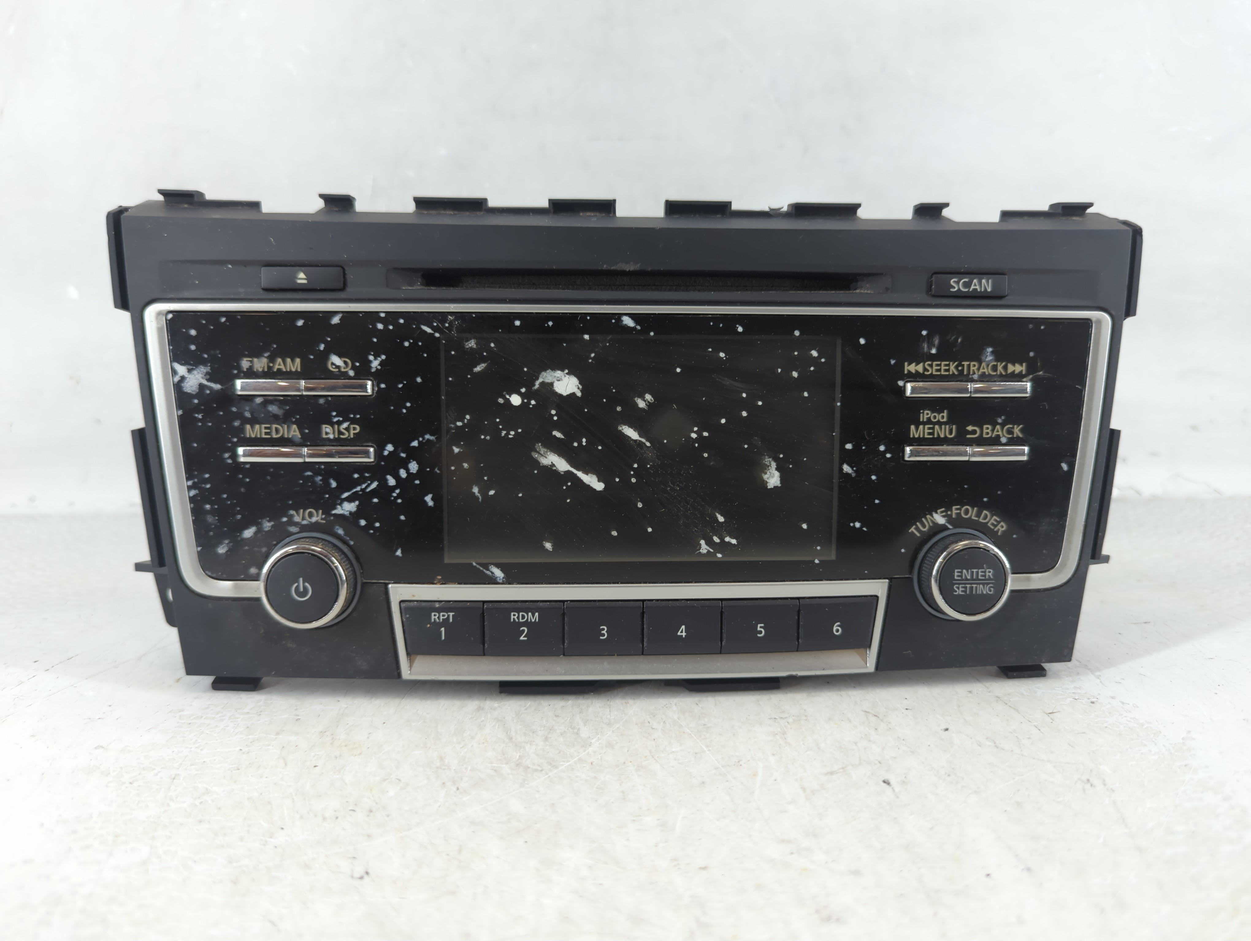 2017-2018 Nissan Altima Am Fm Cd Player Radio Receiver 1059240 - Oemusedautoparts1.com