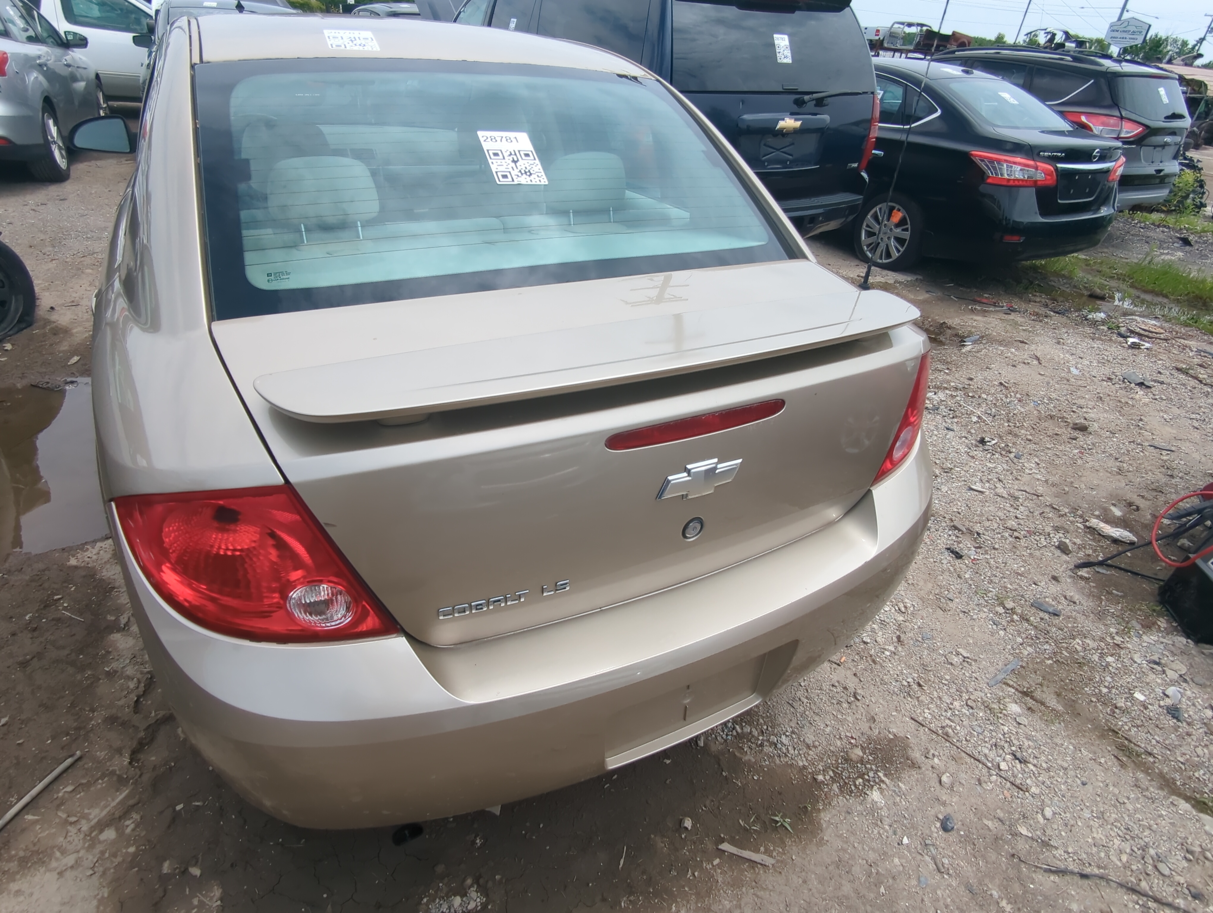 2005-2010 Chevrolet Cobalt Trunk/decklid/hatch/tailgate Oem 1059319 - Oemusedautoparts1.com