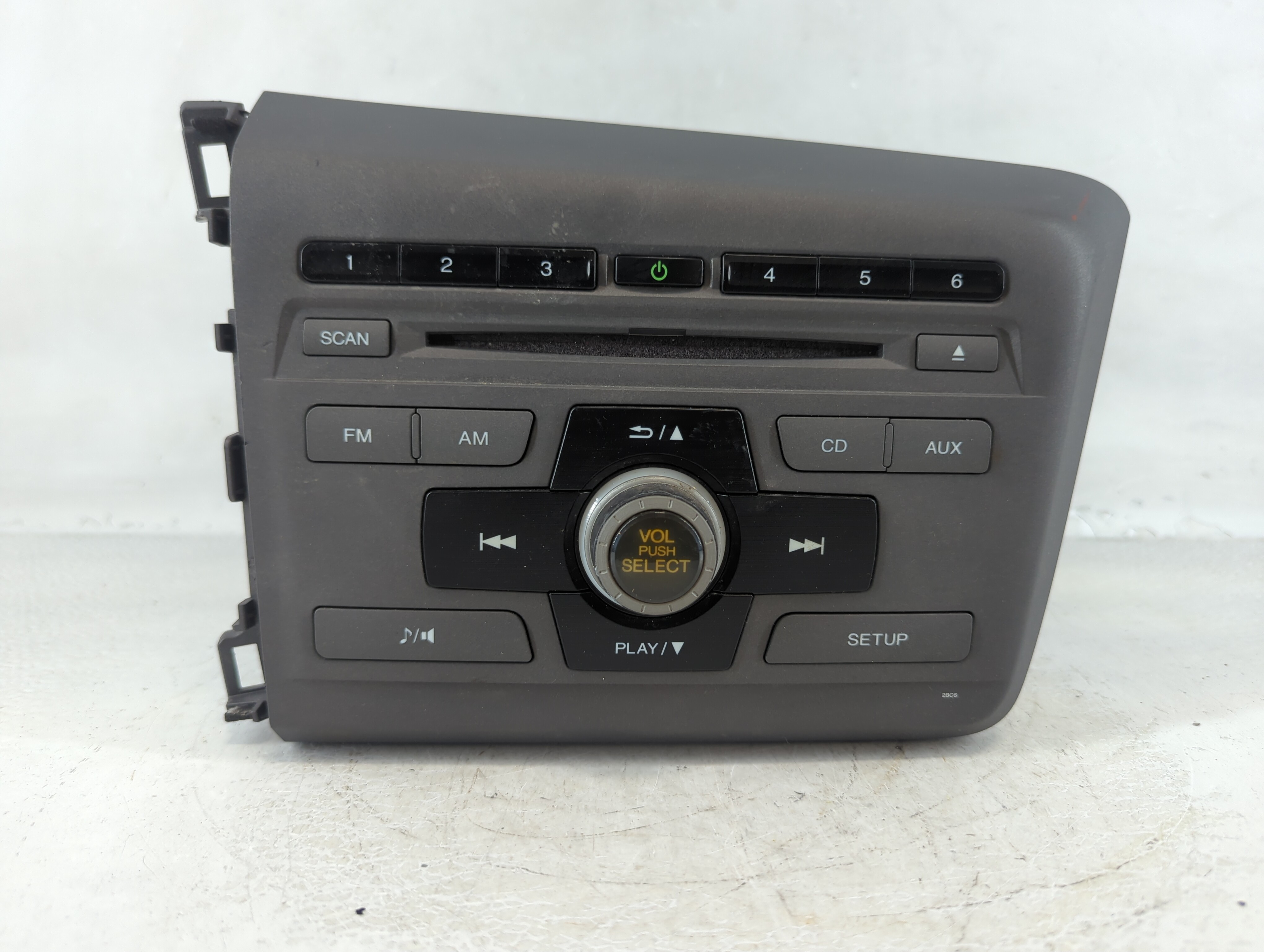 2012-2012 Honda Civic Am Fm Cd Player Radio Receiver 1059659 - Oemusedautoparts1.com