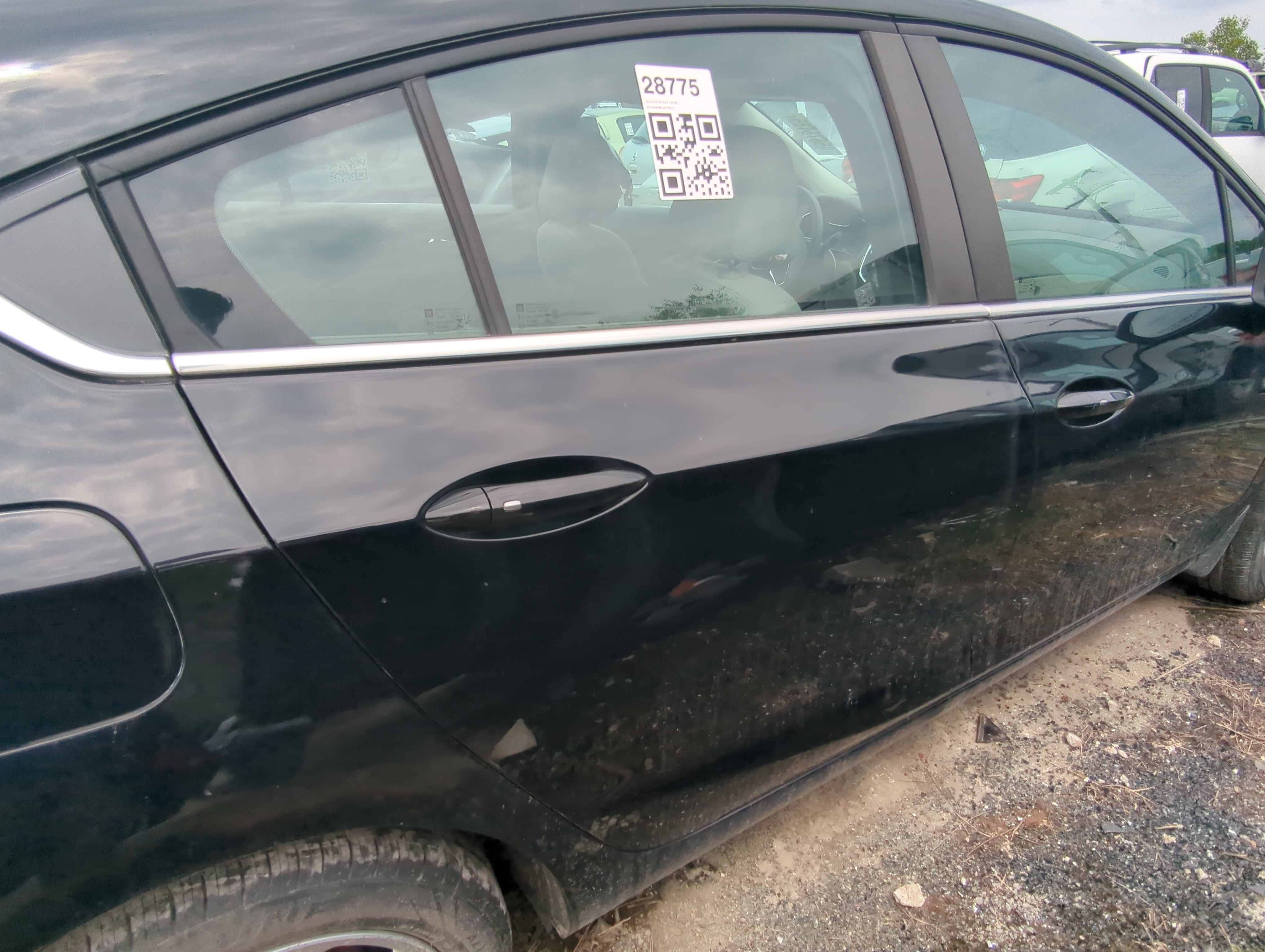 2016-2019 Chevrolet Cruze Passenger Rear Door Oem 1059710 - Oemusedautoparts1.com