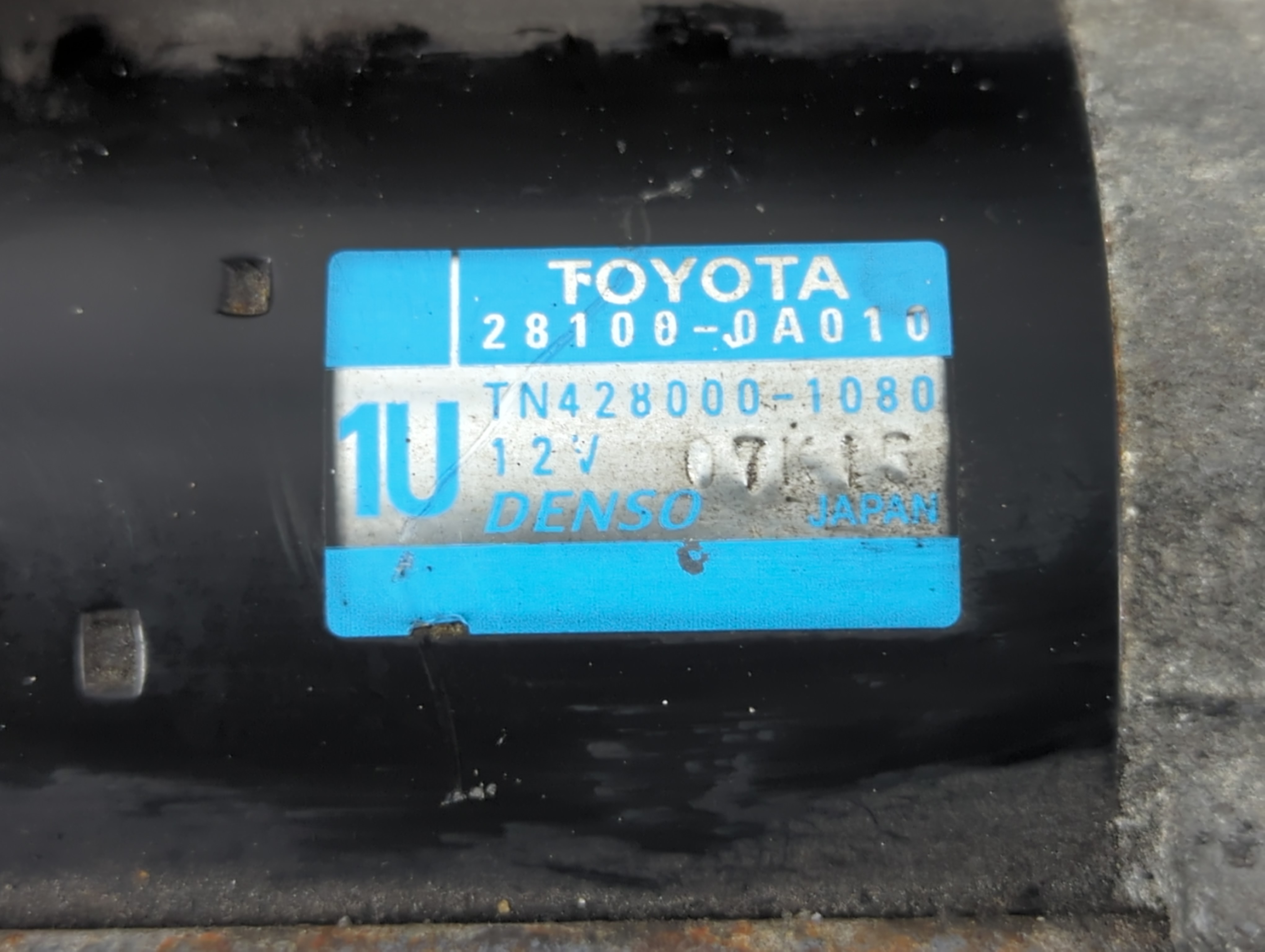 2004-2008 Toyota Solara Car Starter Motor Solenoid Oem 1059873 - Oemusedautoparts1.com