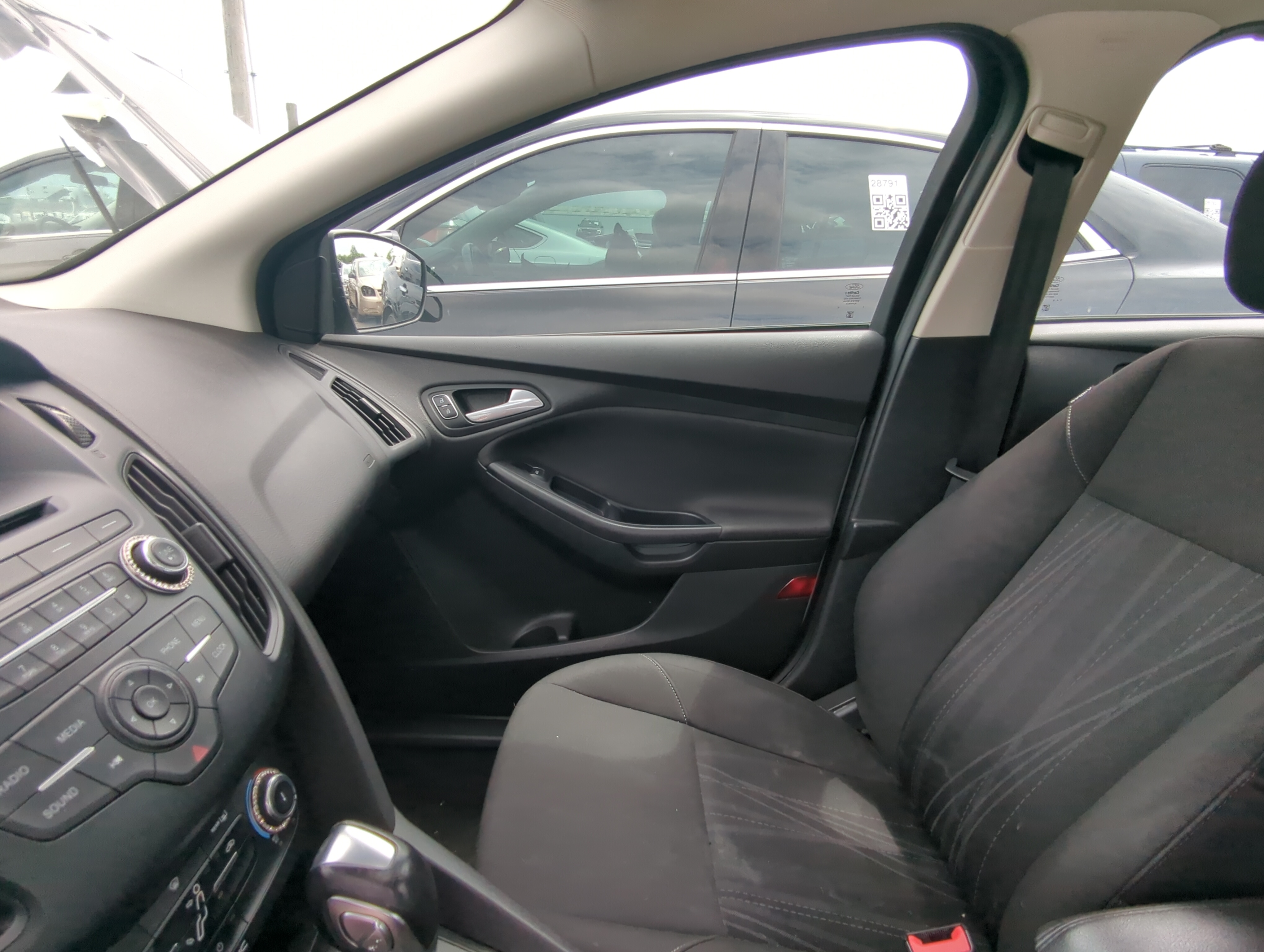 Picture of 2015 Ford Focus Front Right Passenger Interior Door Panel Trim 1059888