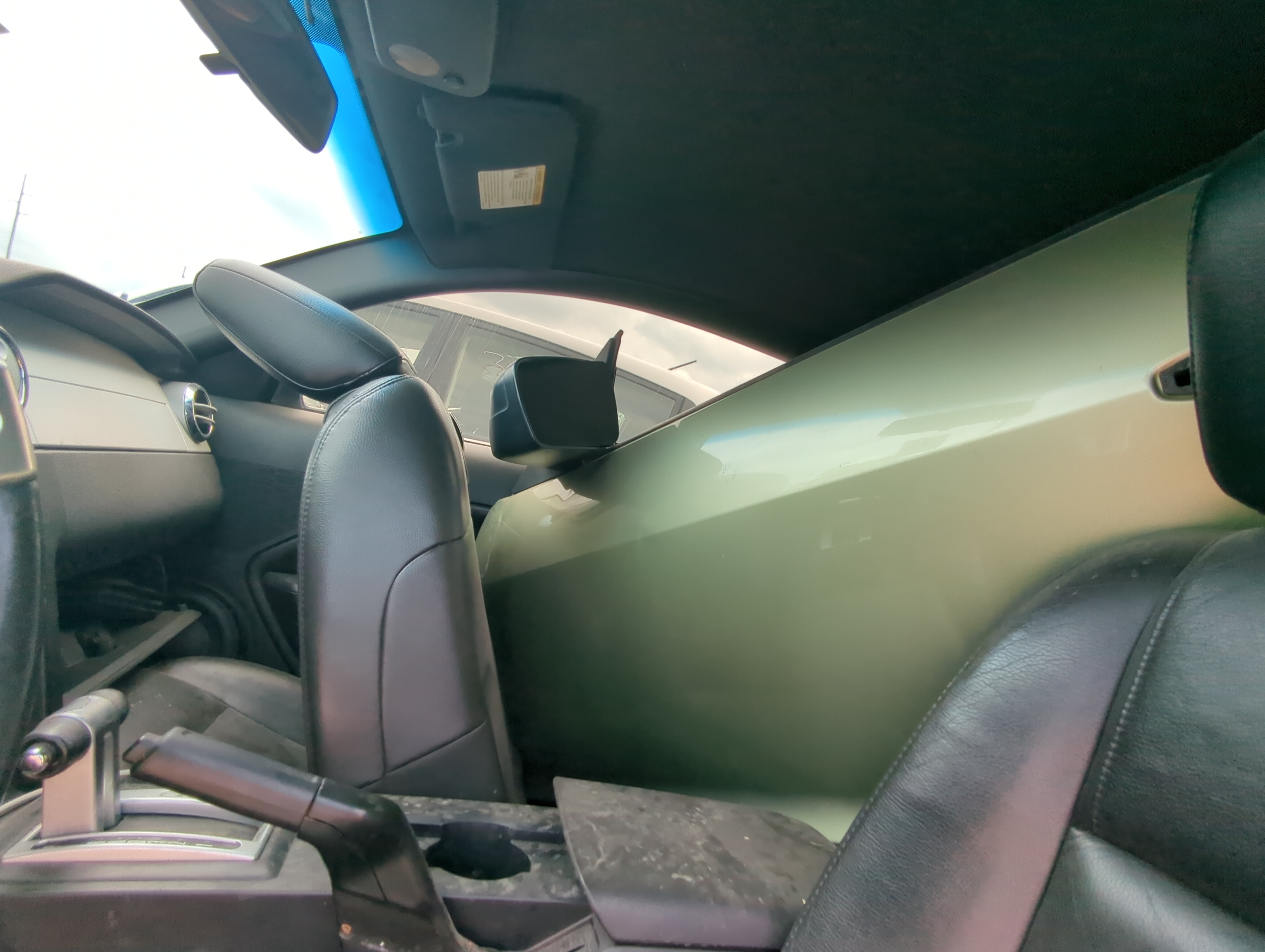 Picture of 2005-2009 Ford Mustang Driver Left Side View Power Door Mirror Green 1060256