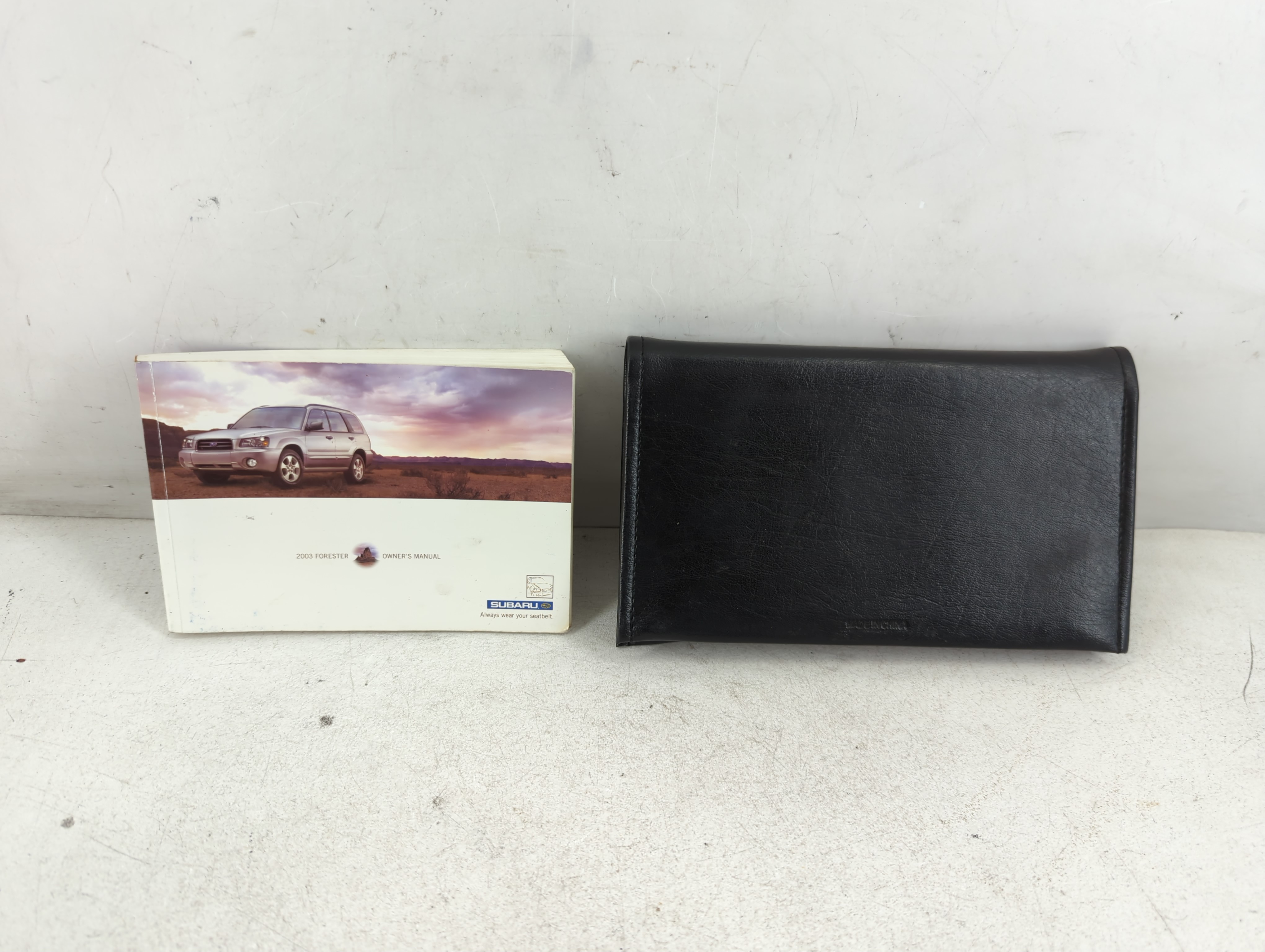 2003 Subaru Forester Owners Manual Book Guide 1061000 - Oemusedautoparts1.com