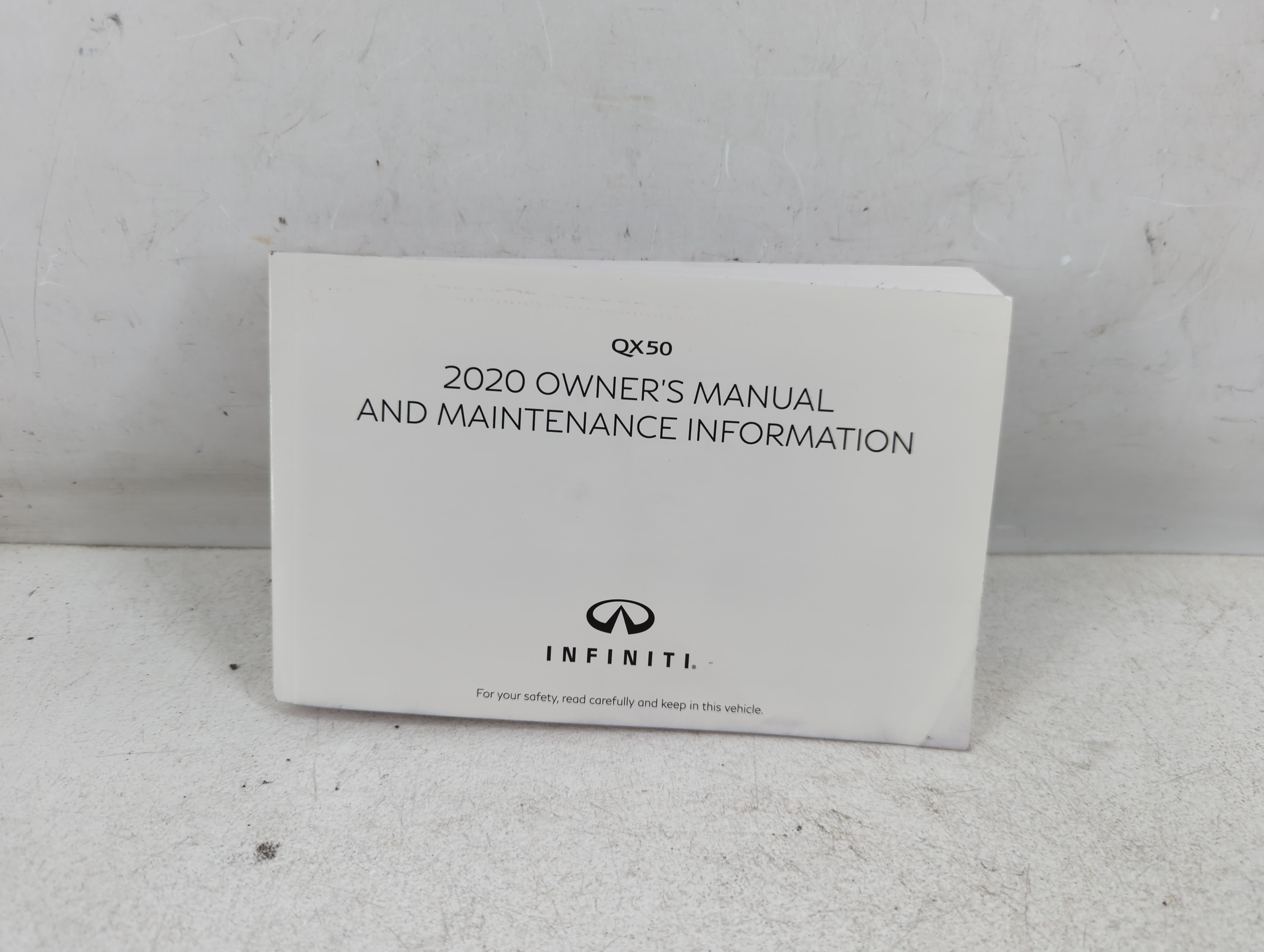 2020 Infiniti Qx50 Owners Manual Book Guide 1061015 - Oemusedautoparts1.com