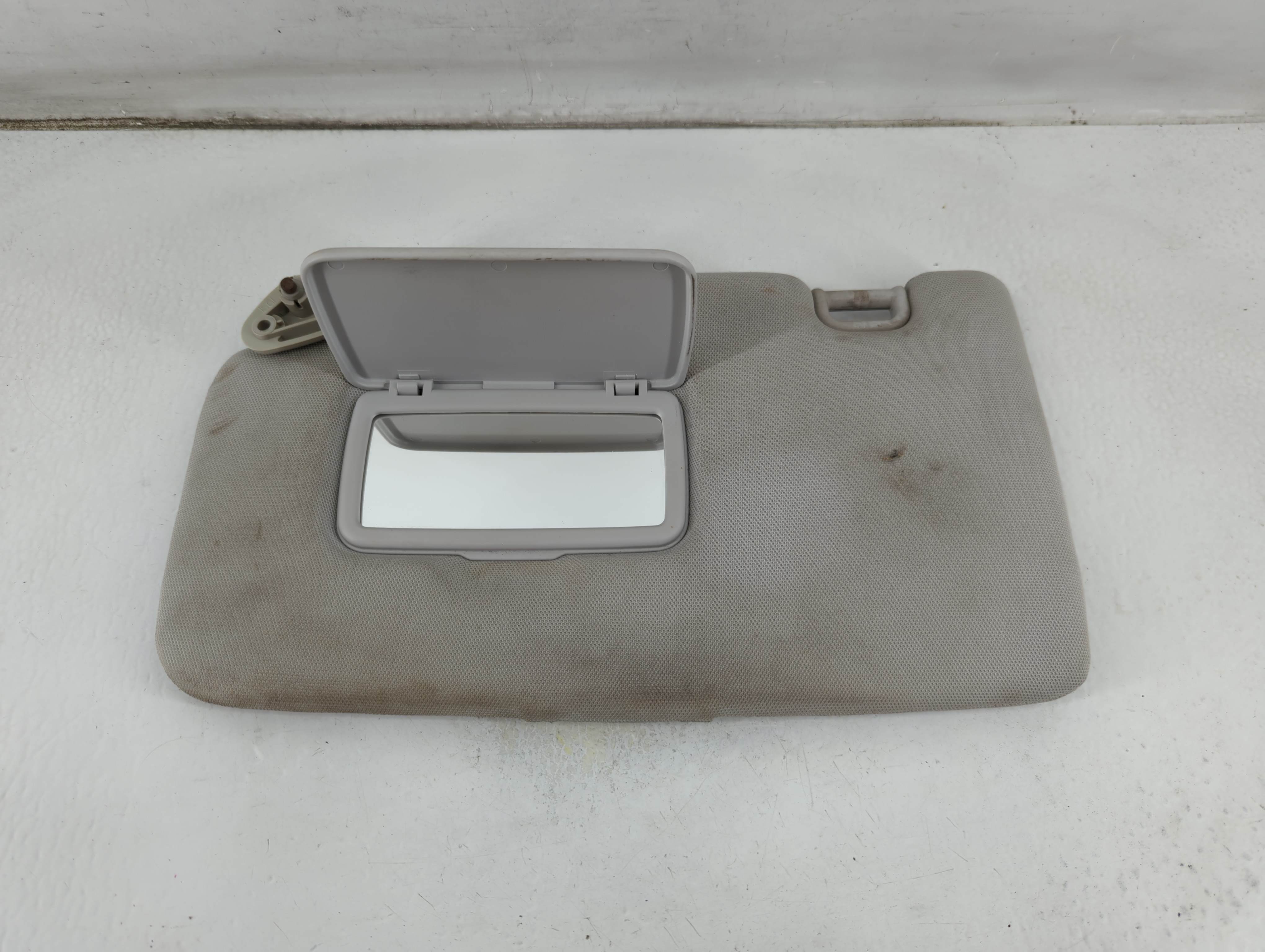 Picture of 2014 Subaru Forester Driver Sun Visor Mirror Left Sunvisor Grey 1061331