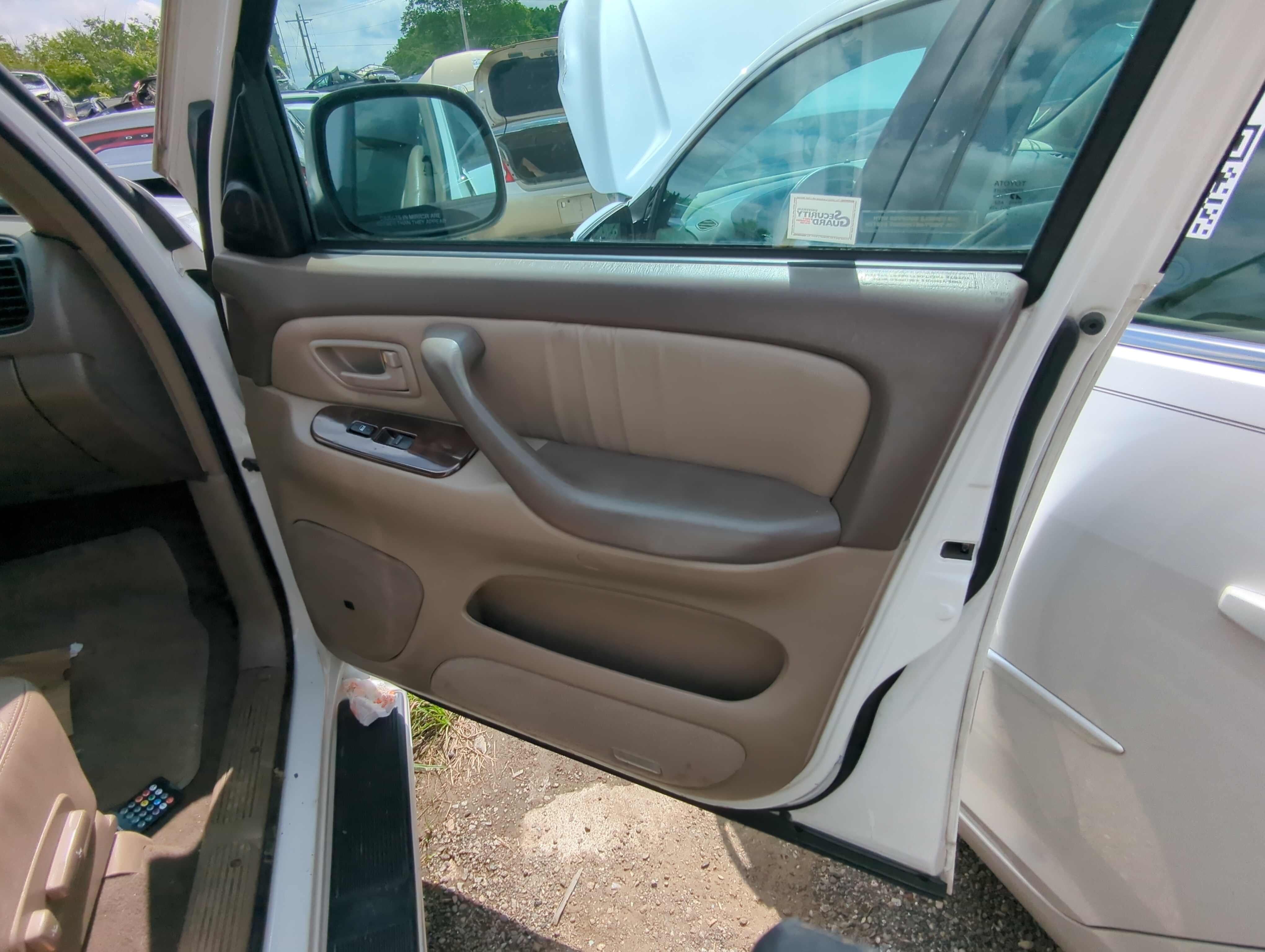 Picture of 2003 Toyota Sequoia Front Right Passenger Interior Door Panel Trim 1061854